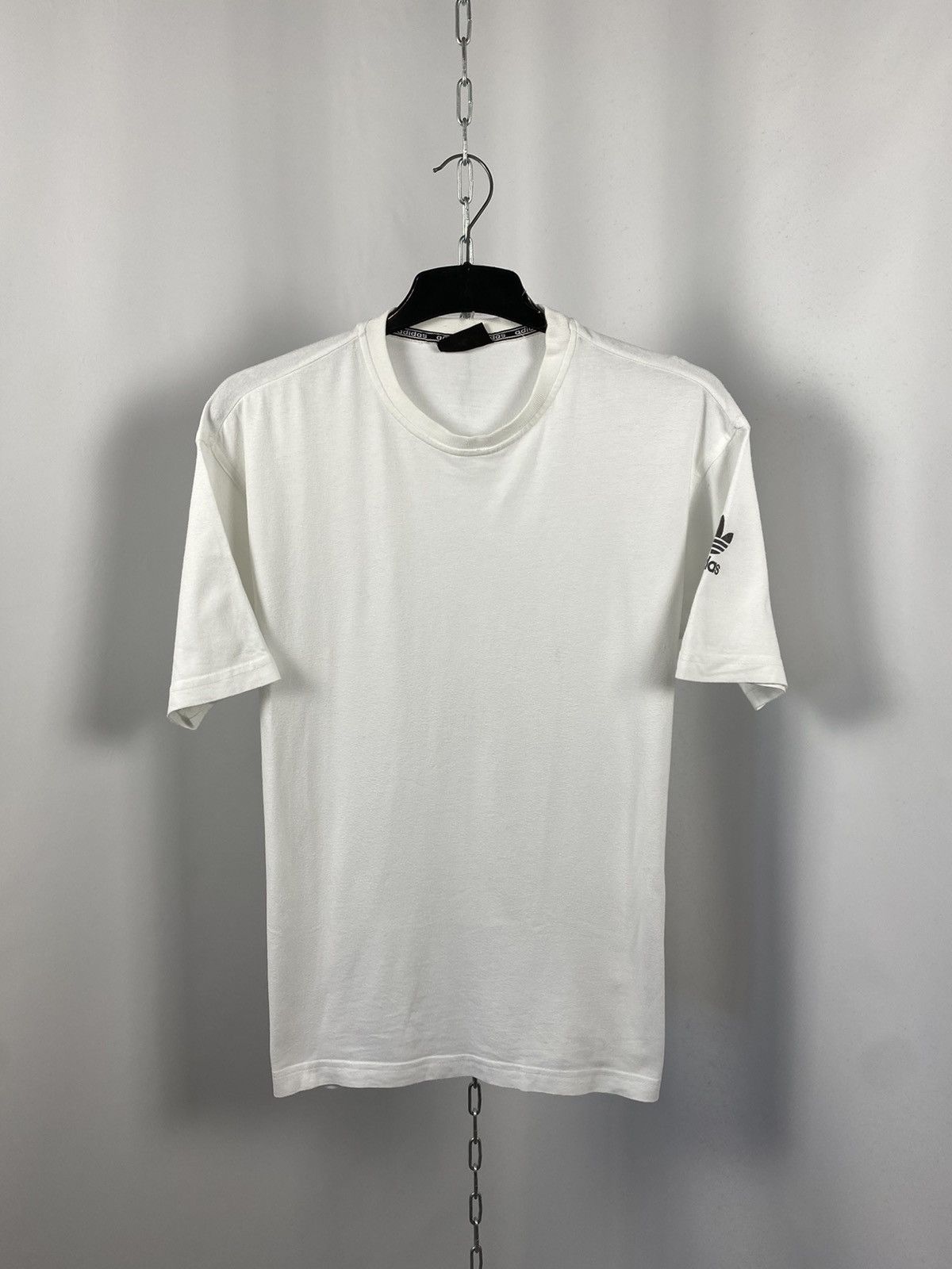 Adidas Adidas vintage T-shirts white streetwear size M Size US M / EU 48-50 / 2 - 1 Thumbnail