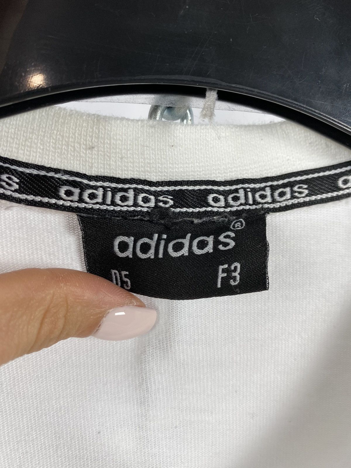 Adidas Adidas vintage T-shirts white streetwear size M Size US M / EU 48-50 / 2 - 3 Thumbnail