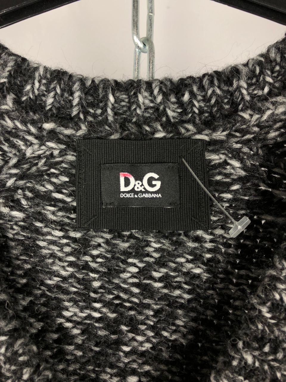Dolce & Gabbana Dolce & Gabbana sweaters v-neck gray size L Size US L / EU 52-54 / 3 - 3 Thumbnail