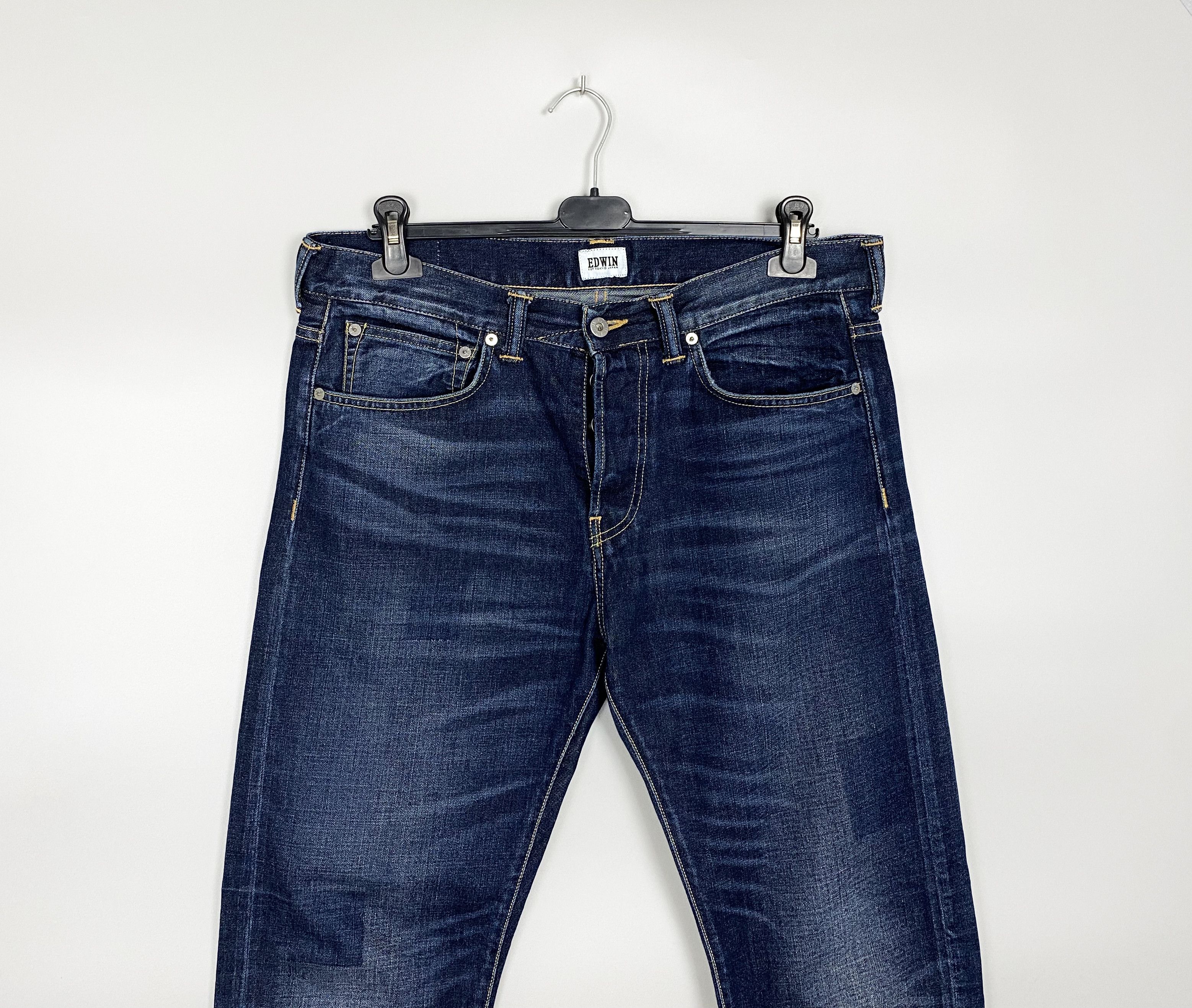 Edwin Edwin Japan ED-80 Slim Tapered Jeans W33 L32 Size US 33 - 2 Thumbnail