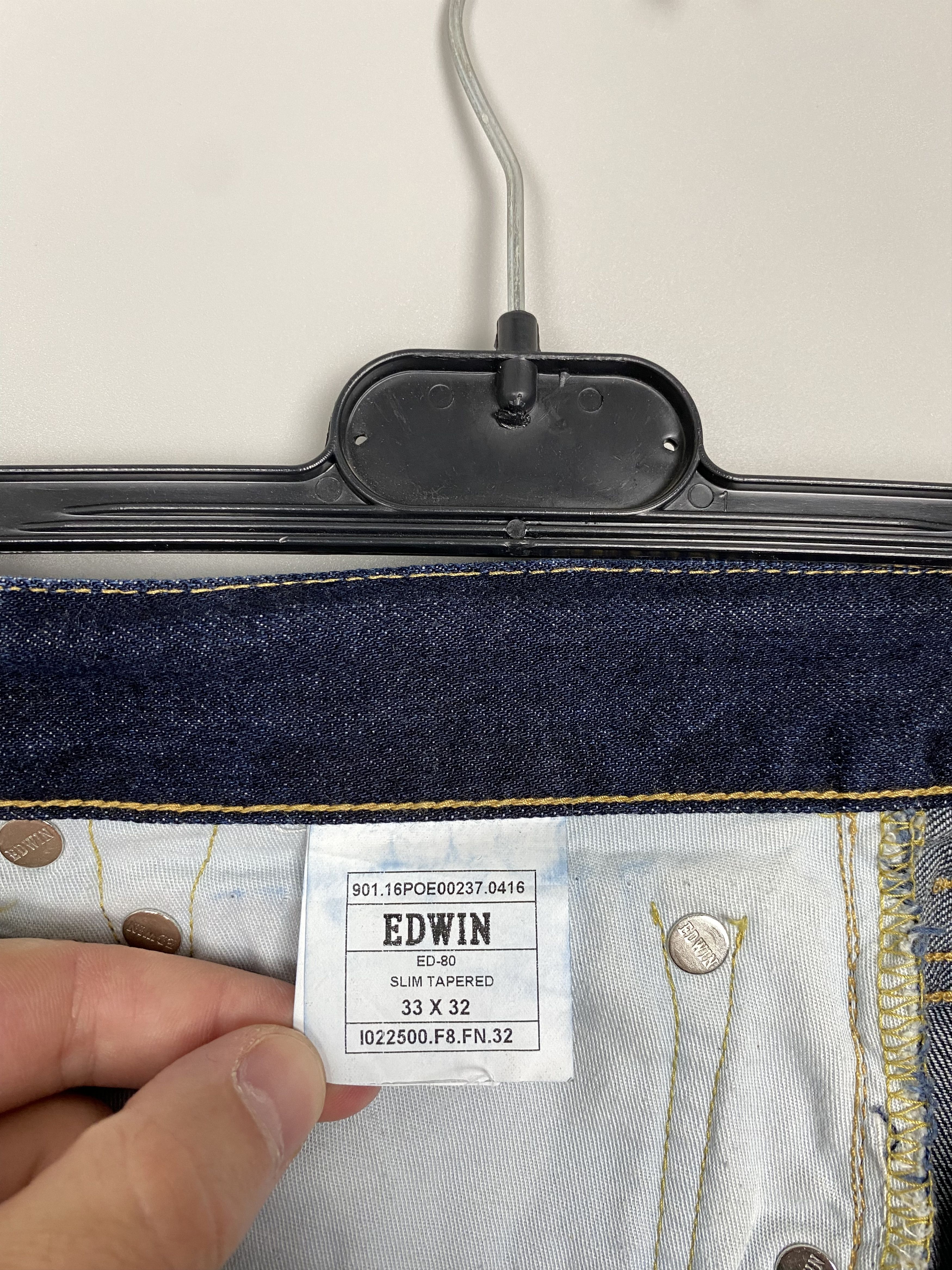 Edwin Edwin Japan ED-80 Slim Tapered Jeans W33 L32 Size US 33 - 10 Thumbnail