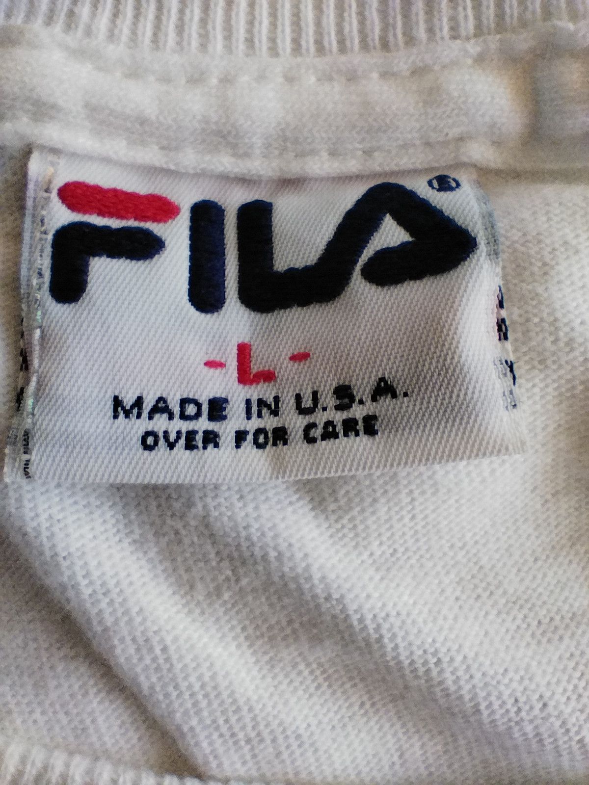 Fila 🔥 Vintage 90s Vintage Fila t shirt big logo Size US XL / EU 56 / 4 - 6 Thumbnail