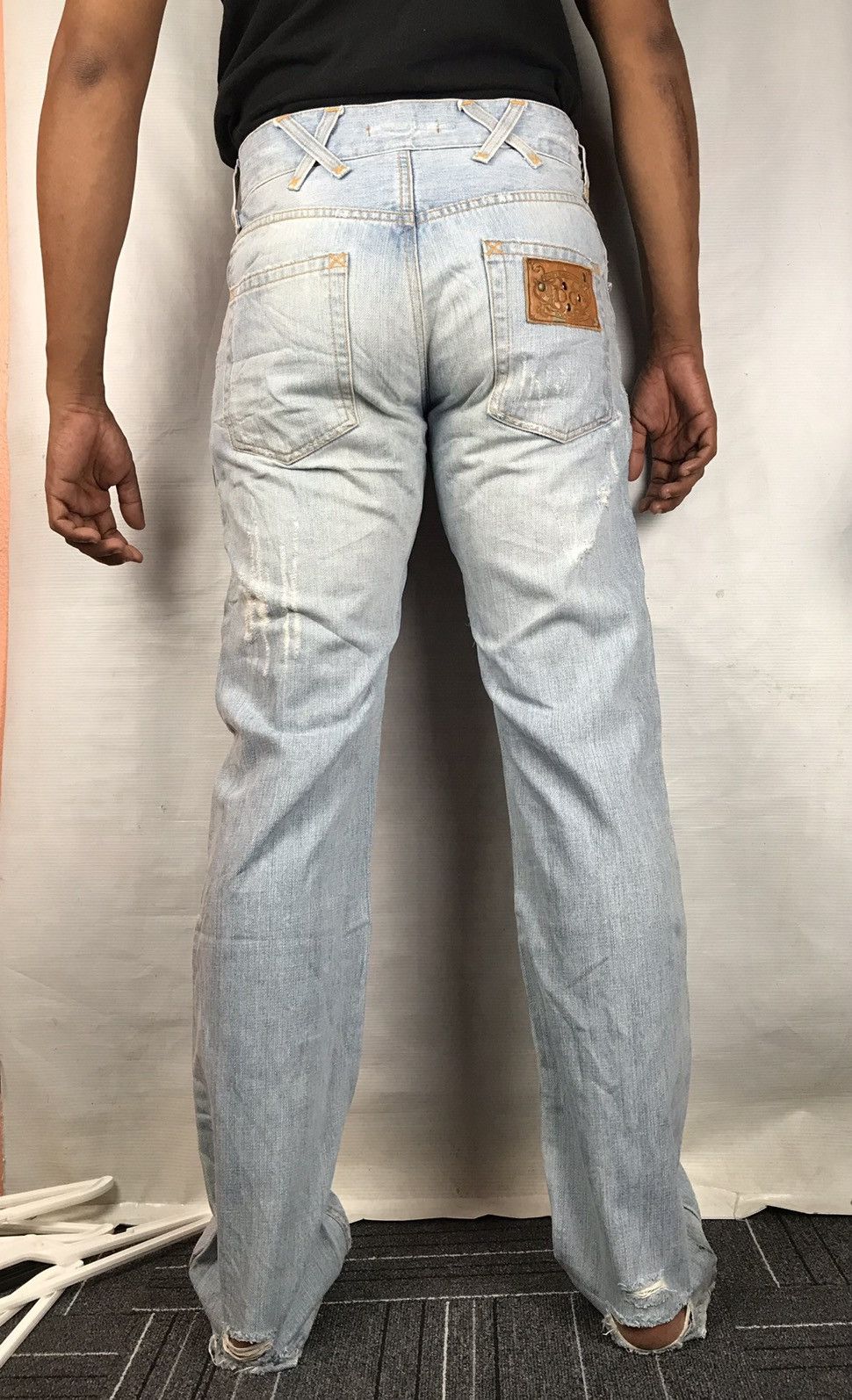 Dolce & Gabbana DOLCE & GABBANA Distressed Denim Jeans Size US 32 / EU 48 - 25 Thumbnail