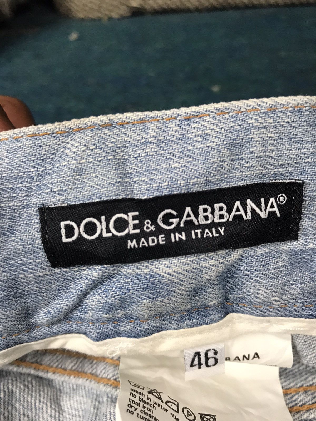Dolce & Gabbana DOLCE & GABBANA Distressed Denim Jeans Size US 32 / EU 48 - 11 Thumbnail