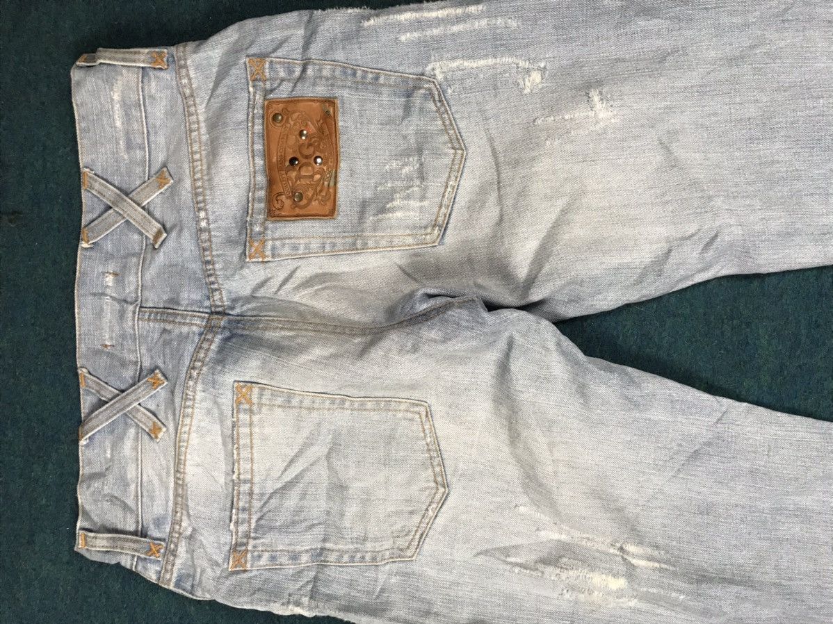 Dolce & Gabbana DOLCE & GABBANA Distressed Denim Jeans Size US 32 / EU 48 - 17 Thumbnail