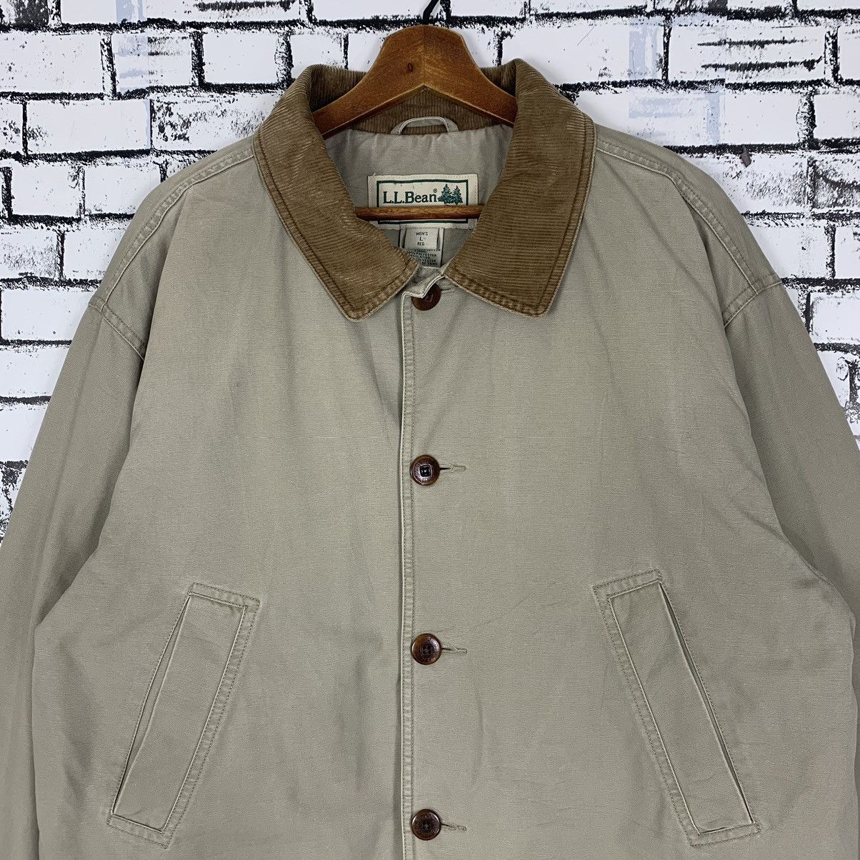 L.L. Bean × Vintage Vintage L.L bean chore jacket Size US L / EU 52-54 / 3 - 2 Thumbnail