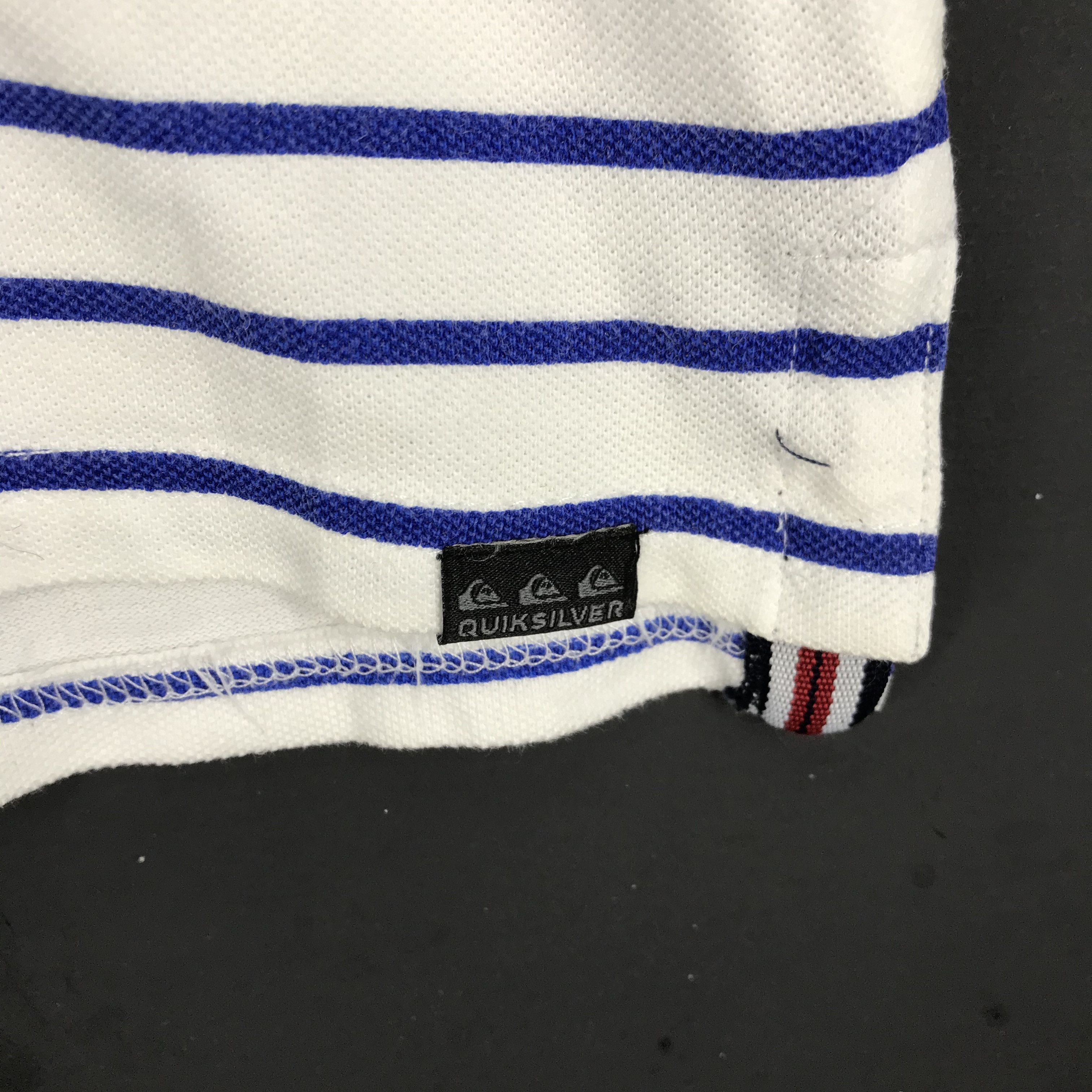 Quiksilver QUIKSILVER Stripe Polo T Shirt #2370-82 Size US M / EU 48-50 / 2 - 6 Thumbnail