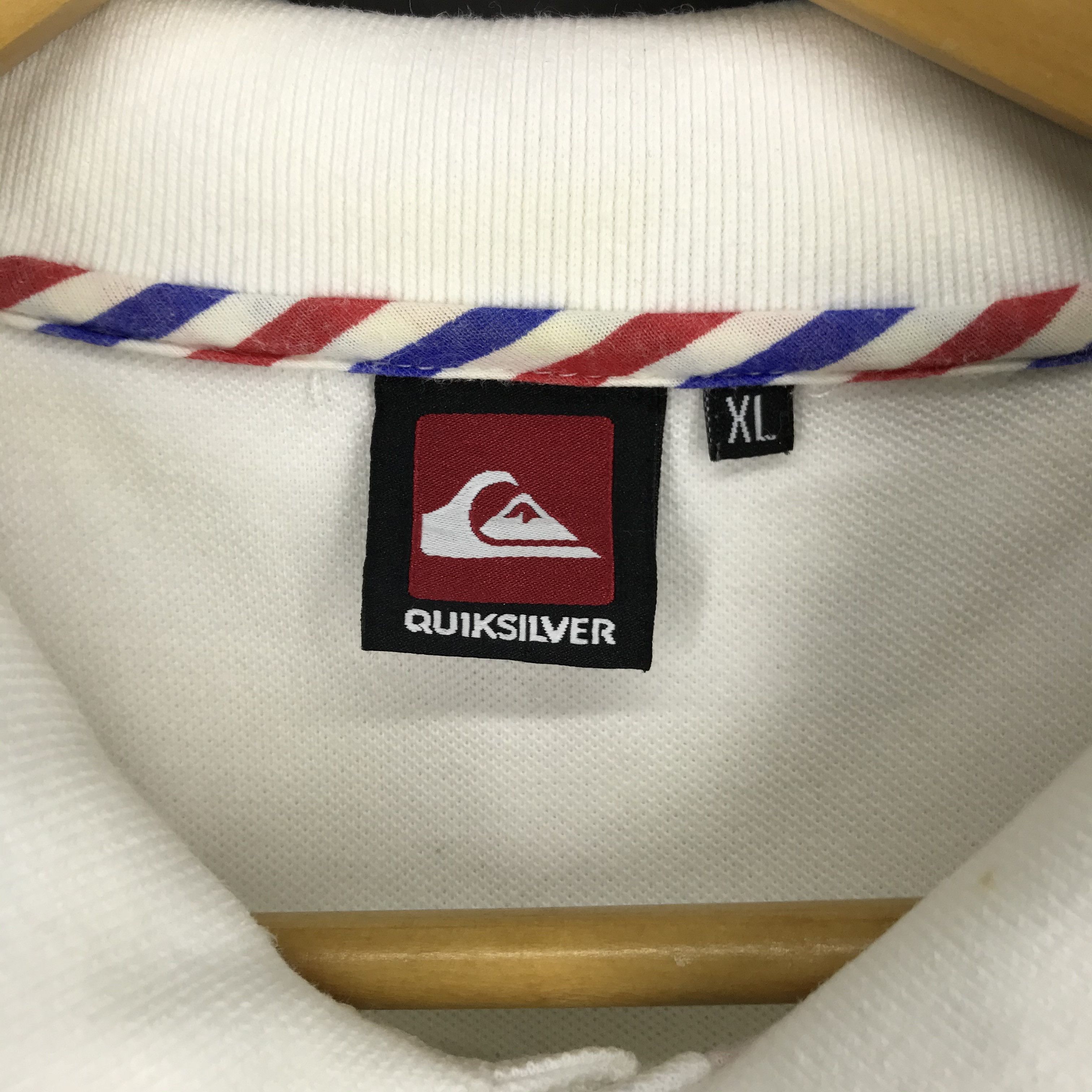 Quiksilver QUIKSILVER Stripe Polo T Shirt #2370-82 Size US M / EU 48-50 / 2 - 7 Thumbnail