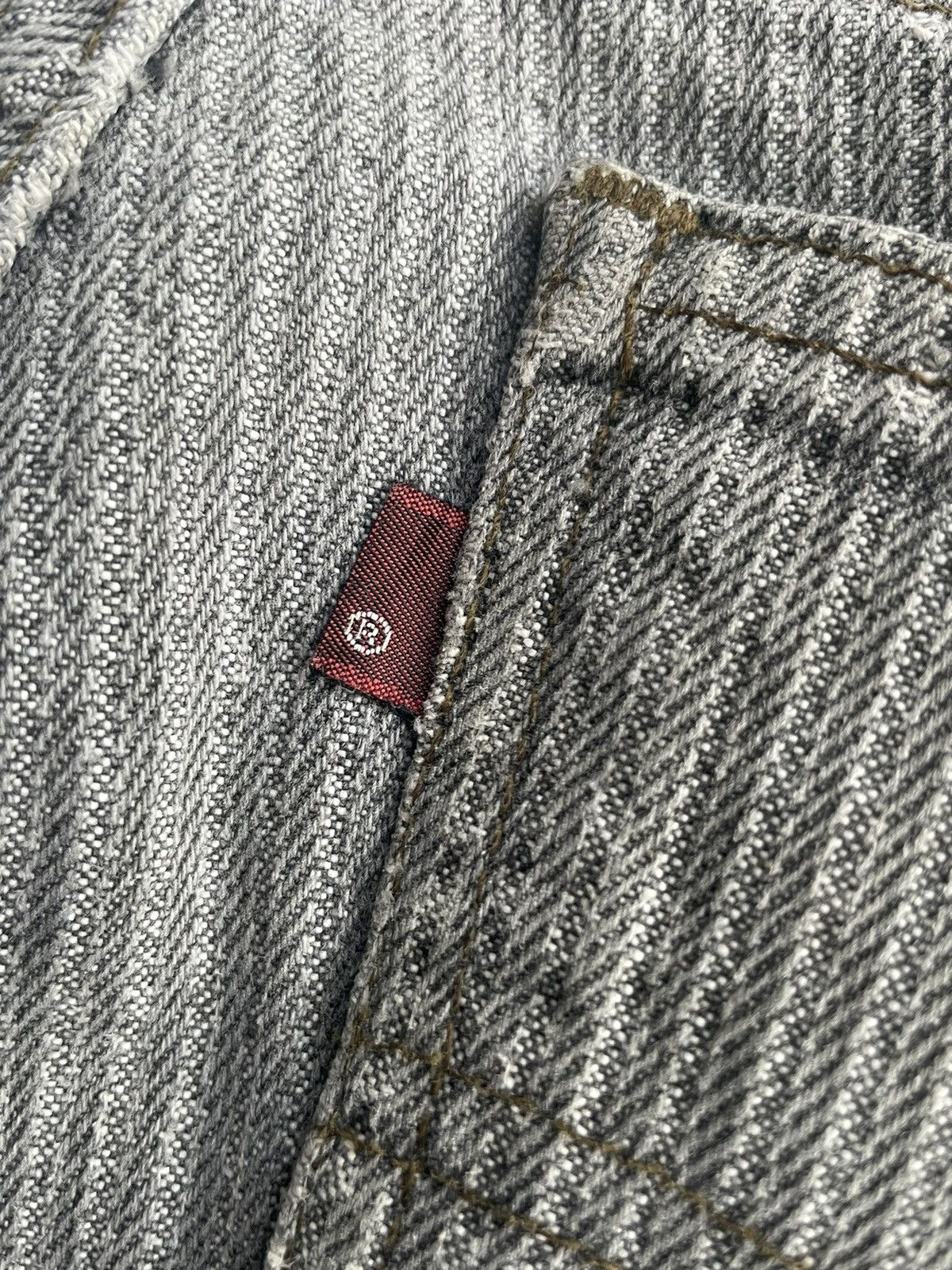 Levi's × Vintage 🔥Rare🔥Vintage 1998 Levis 505 Single R Sample Denim Size US 32 / EU 48 - 12 Thumbnail