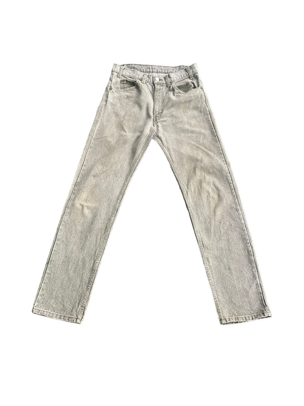 Levi's × Vintage 🔥Rare🔥Vintage 1998 Levis 505 Single R Sample Denim Size US 32 / EU 48 - 1 Thumbnail