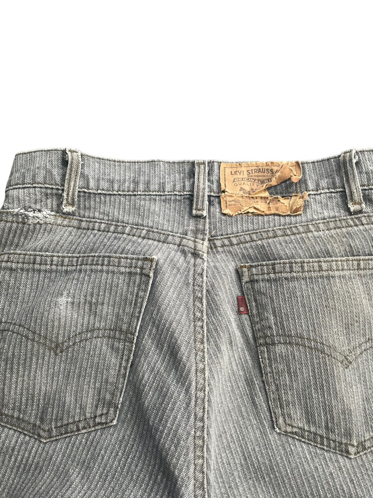 Levi's × Vintage 🔥Rare🔥Vintage 1998 Levis 505 Single R Sample Denim Size US 32 / EU 48 - 9 Thumbnail