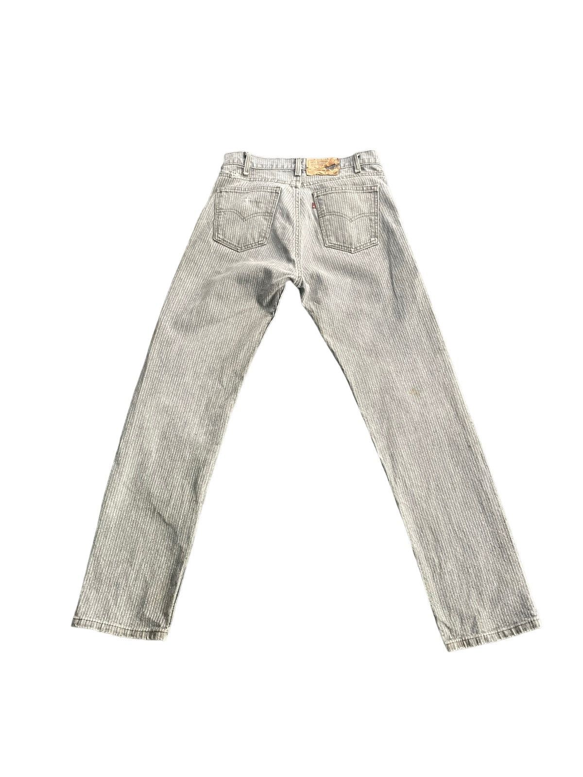 Levi's × Vintage 🔥Rare🔥Vintage 1998 Levis 505 Single R Sample Denim Size US 32 / EU 48 - 6 Thumbnail