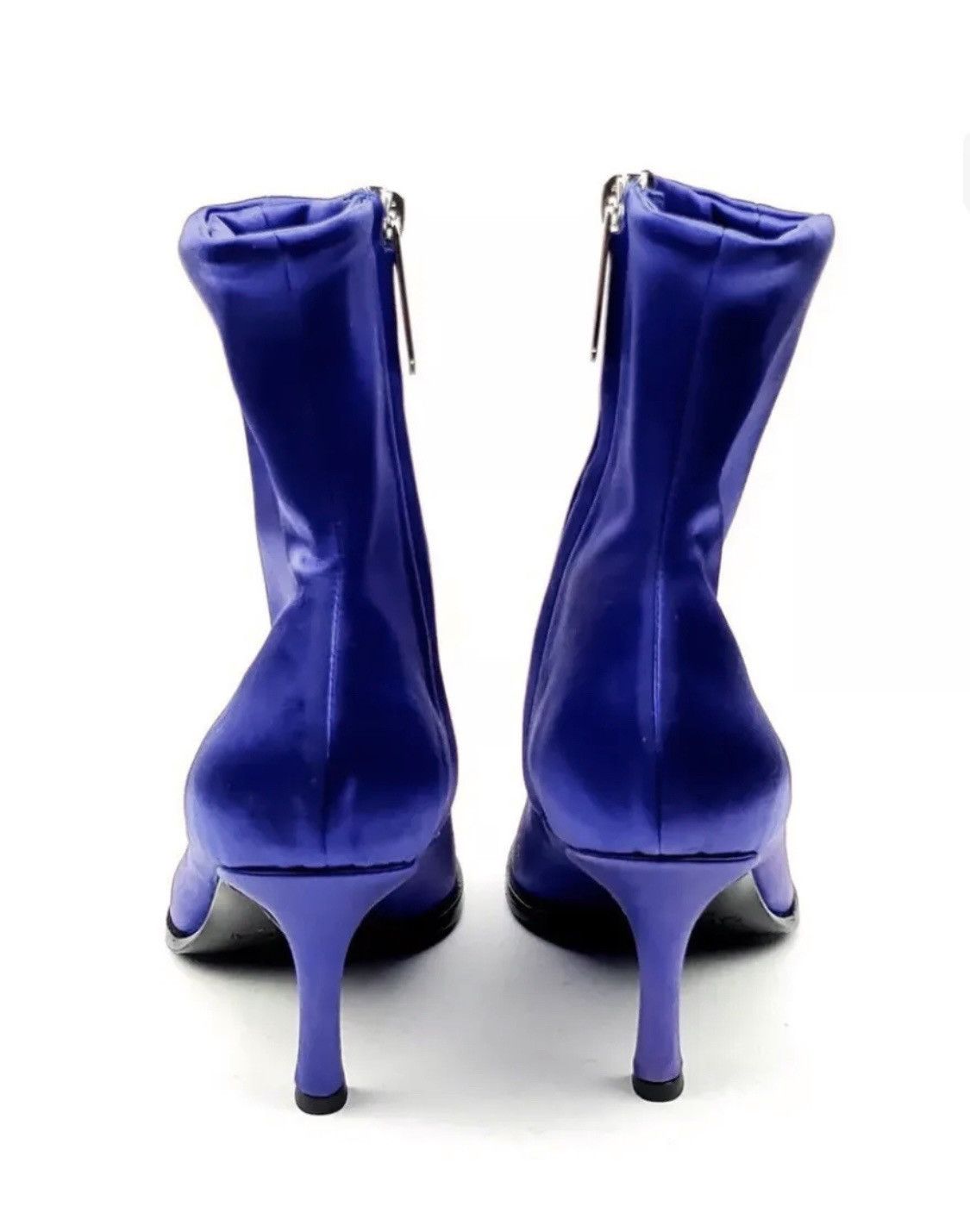 Calvin Klein 205W39NYC Calvin Klein 205W39NYC Satin Western Boot💜 Size US 6 / IT 36 - 7 Thumbnail