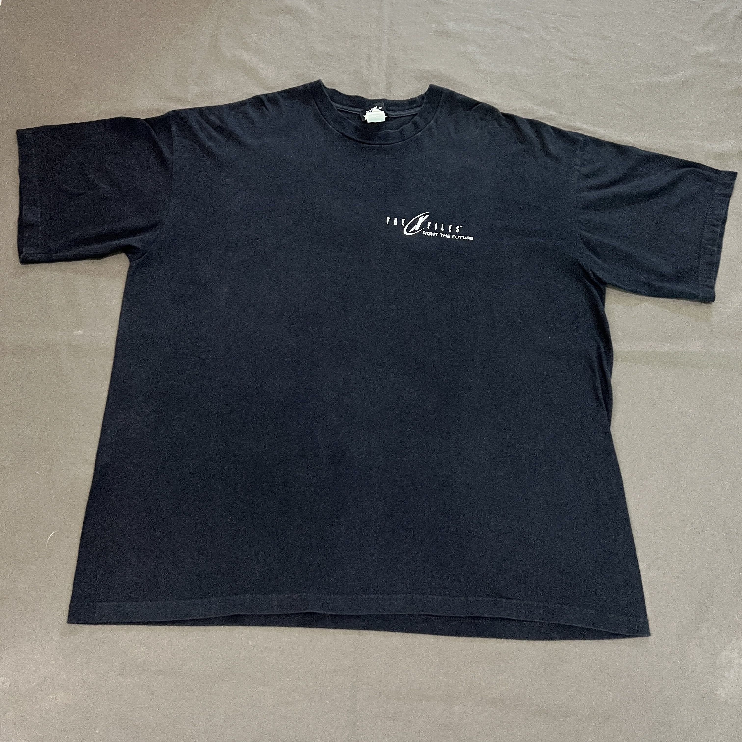 Expert Horror Vintage The X Files Cigarette Smoking Man Movie Tee XL Size US XL / EU 56 / 4 - 5 Thumbnail