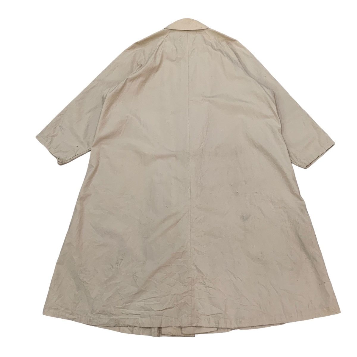 Yohji Yamamoto 🔥80s Yohji Yamamoto Signature ImperMeable Long Jacket Size US L / EU 52-54 / 3 - 3 Thumbnail