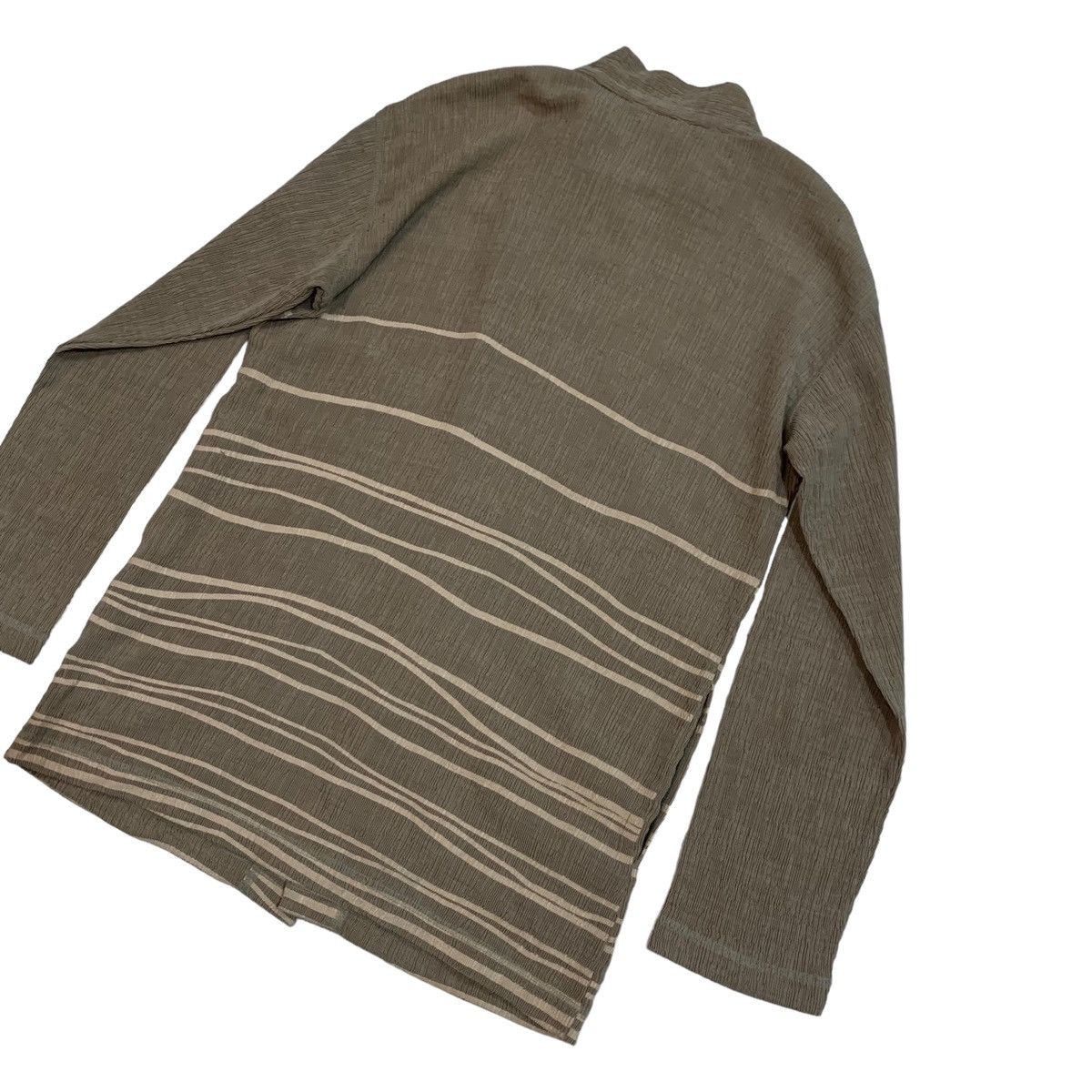 Issey Miyake × Pleats Please Issey Miyake 🔥Plantation Issey Miyake Pleated Button Jacket Size US S / EU 44-46 / 1 - 10 Thumbnail