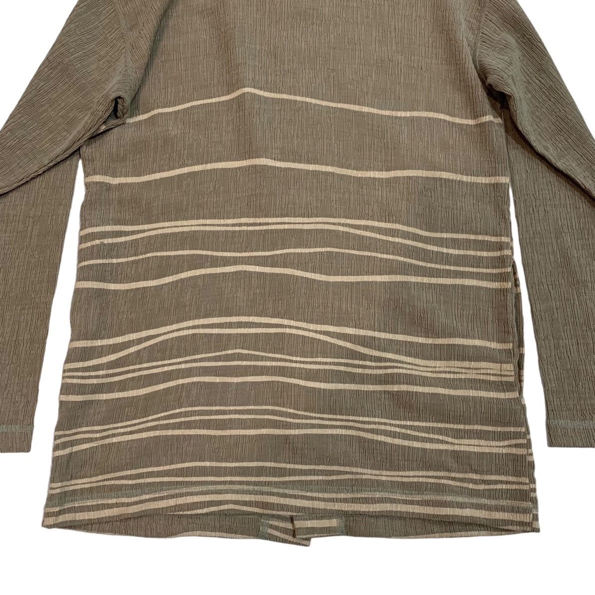 Issey Miyake × Pleats Please Issey Miyake 🔥Plantation Issey Miyake Pleated Button Jacket Size US S / EU 44-46 / 1 - 13 Thumbnail