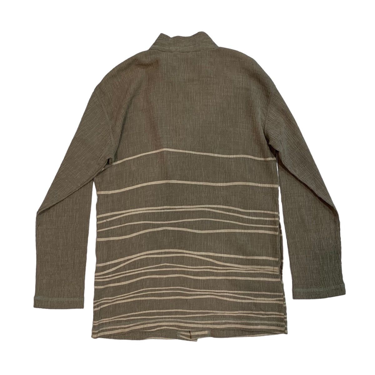 Issey Miyake × Pleats Please Issey Miyake 🔥Plantation Issey Miyake Pleated Button Jacket Size US S / EU 44-46 / 1 - 2 Thumbnail