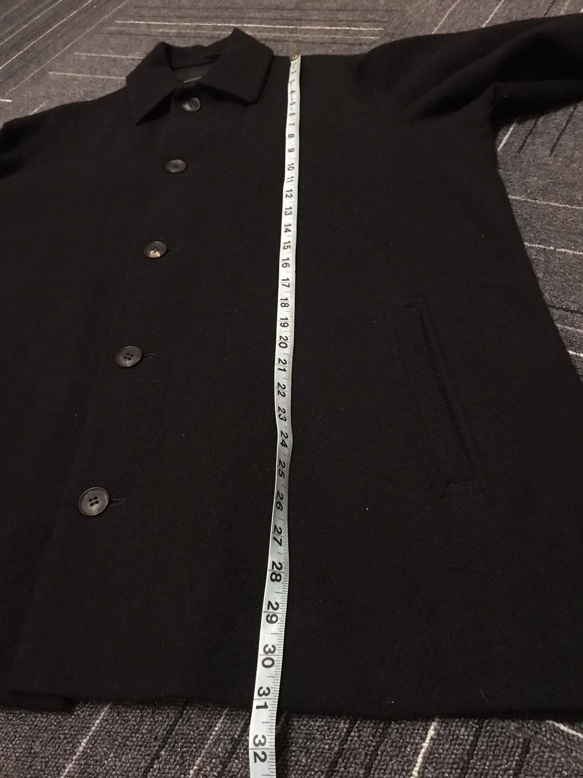 Yohji Yamamoto Y's Yohji Yamamoto casual/formal wool coat Size US M / EU 48-50 / 2 - 12 Thumbnail