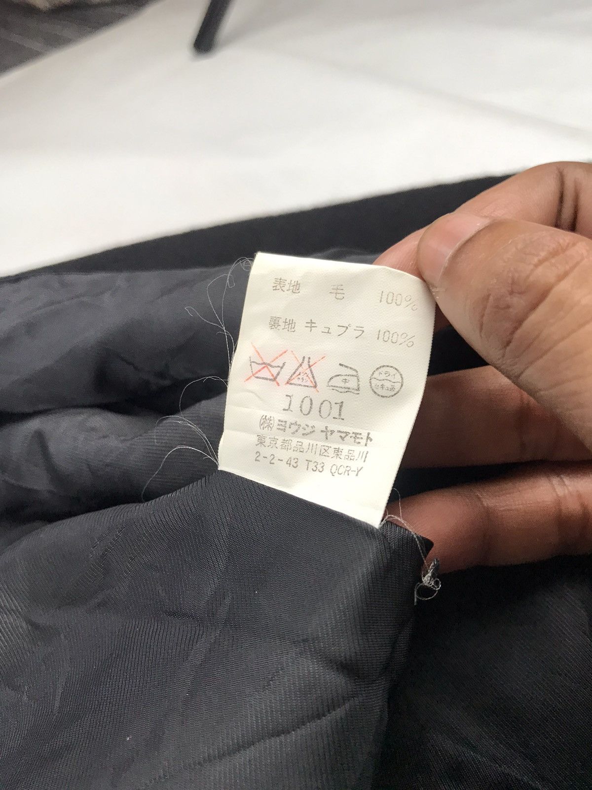 Yohji Yamamoto Y's Yohji Yamamoto casual/formal wool coat Size US M / EU 48-50 / 2 - 7 Thumbnail