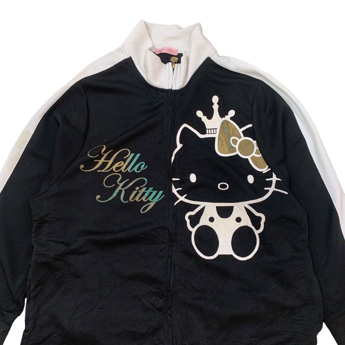 Cartoon Network Vintage Hello Kitty Big Logo Zipper Jacket Size US L / EU 52-54 / 3 - 4 Thumbnail