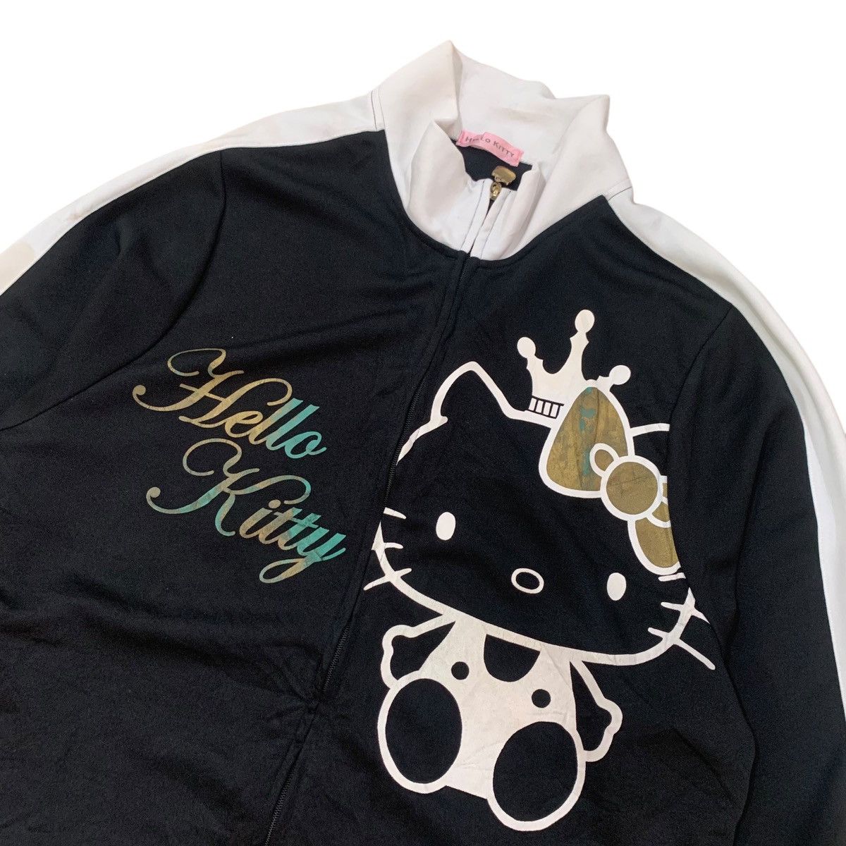 Cartoon Network Vintage Hello Kitty Big Logo Zipper Jacket Size US L / EU 52-54 / 3 - 1 Thumbnail