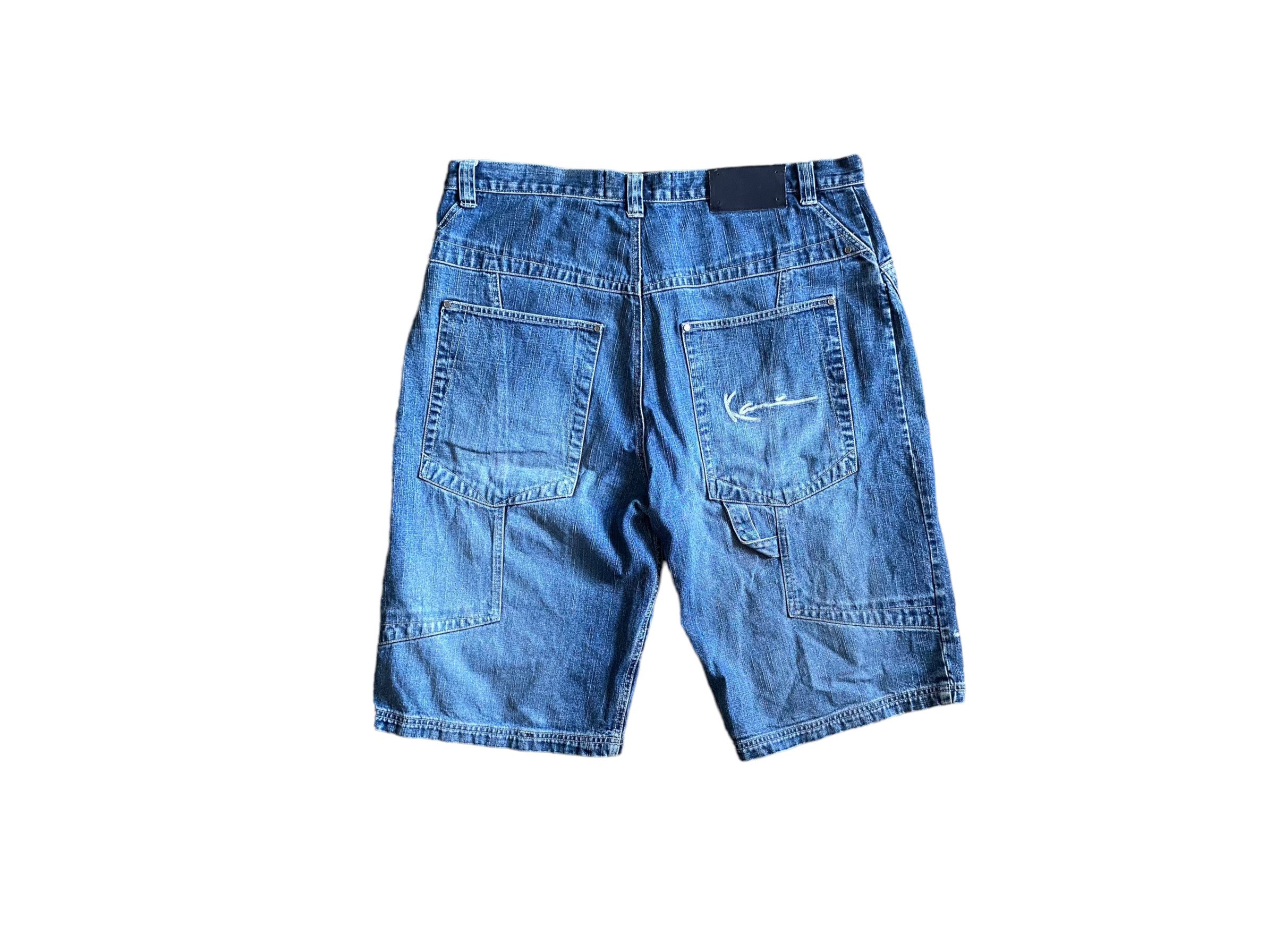 Karl Kani × Vintage Karl Kani y2k baggy denim shorts, jorts Size US 38 / EU 54 - 4 Thumbnail