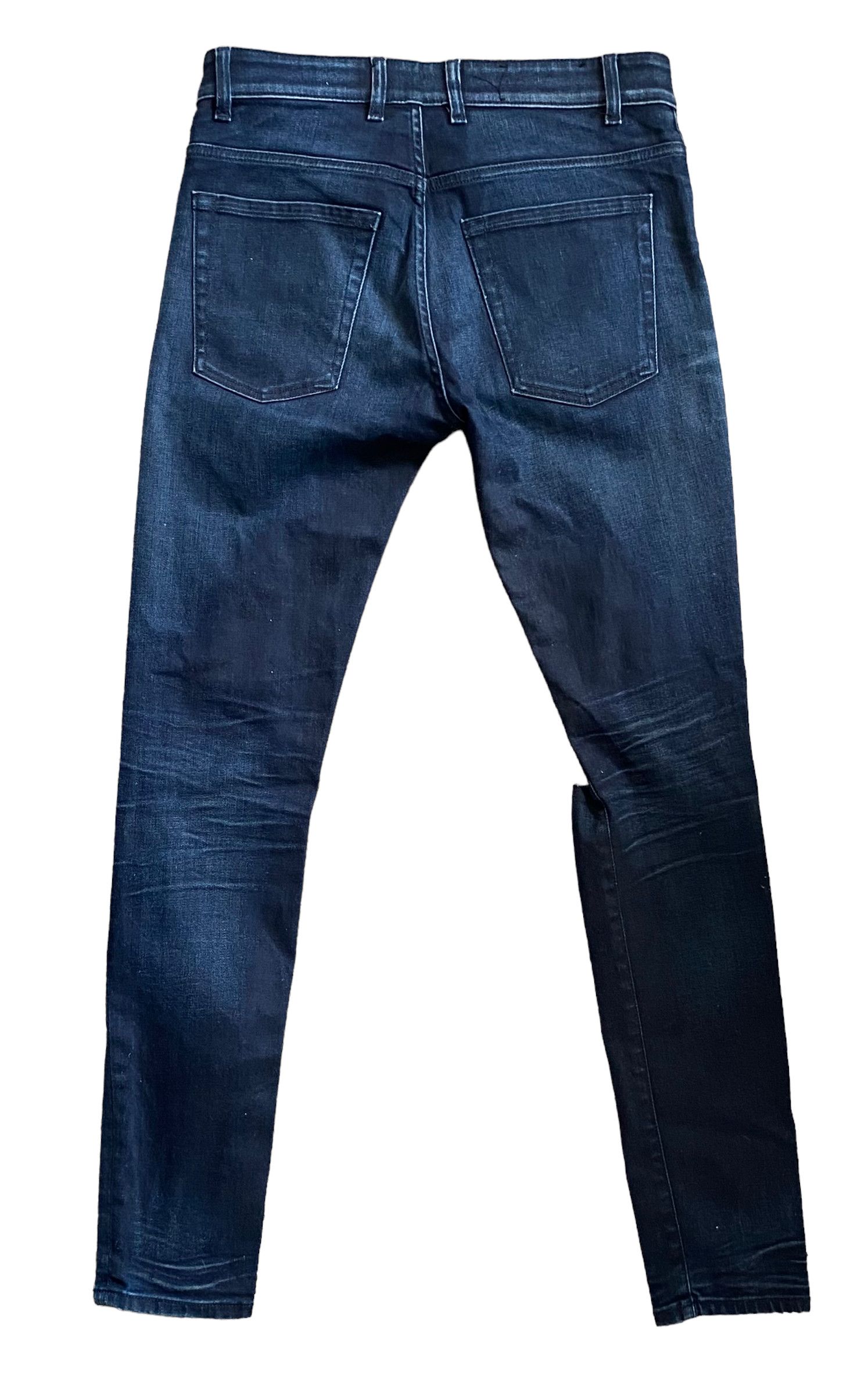 Represent Clo. Represent Destroyer denim dark indigo Size US 32 / EU 48 - 4 Thumbnail