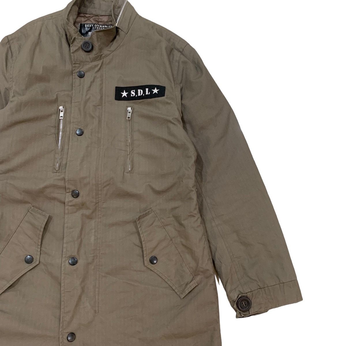 Japanese Brand Sexy Dynamite London Parka Jacket Size M / US 6-8 / IT 42-44 - 10 Thumbnail