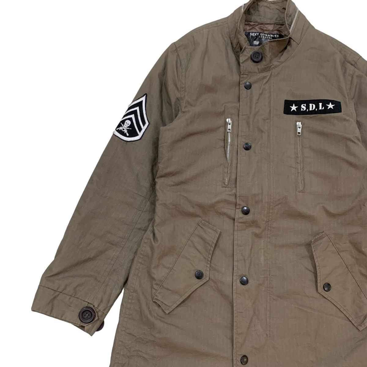 Japanese Brand Sexy Dynamite London Parka Jacket Size M / US 6-8 / IT 42-44 - 9 Thumbnail