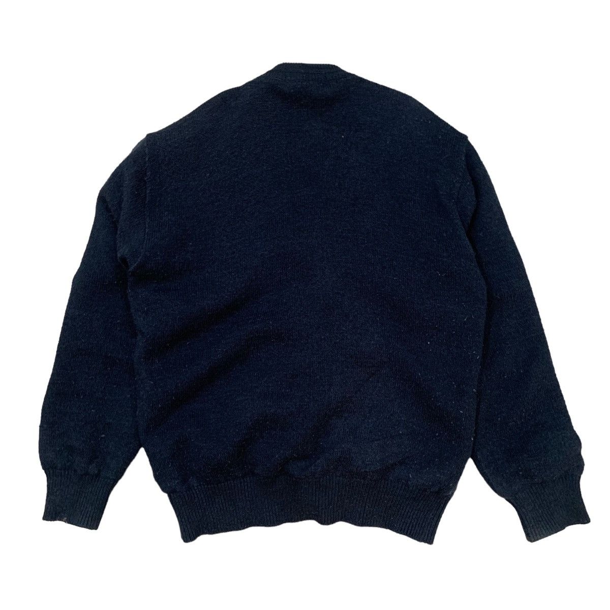 Designer Vintage Mario Giovanni Patchwork Wool Knit Cardigan Jacket Size US S / EU 44-46 / 1 - 2 Thumbnail