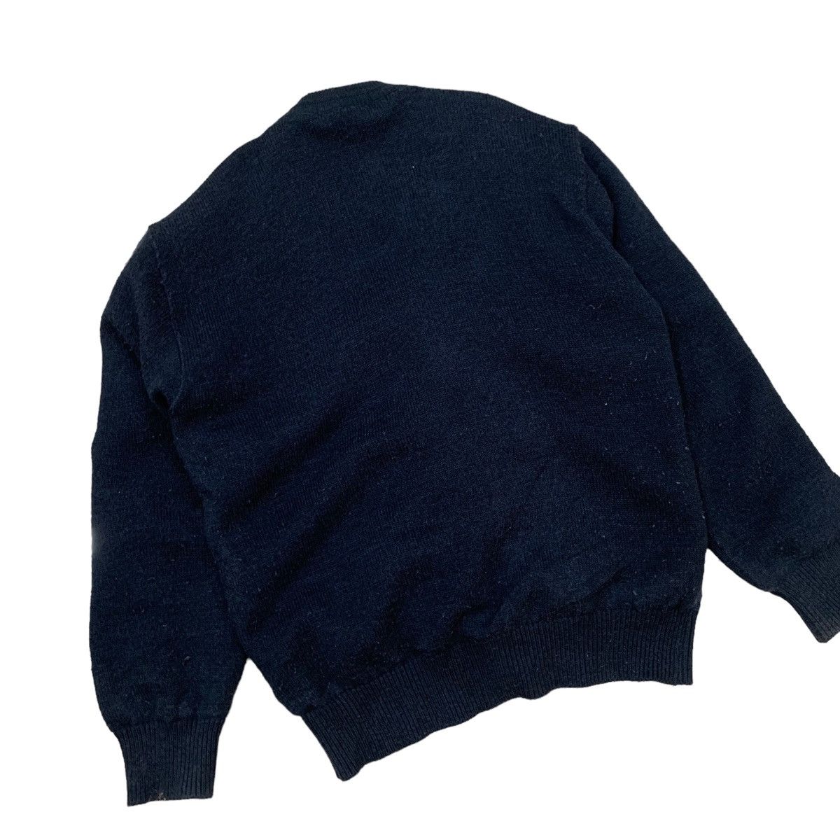Designer Vintage Mario Giovanni Patchwork Wool Knit Cardigan Jacket Size US S / EU 44-46 / 1 - 9 Thumbnail
