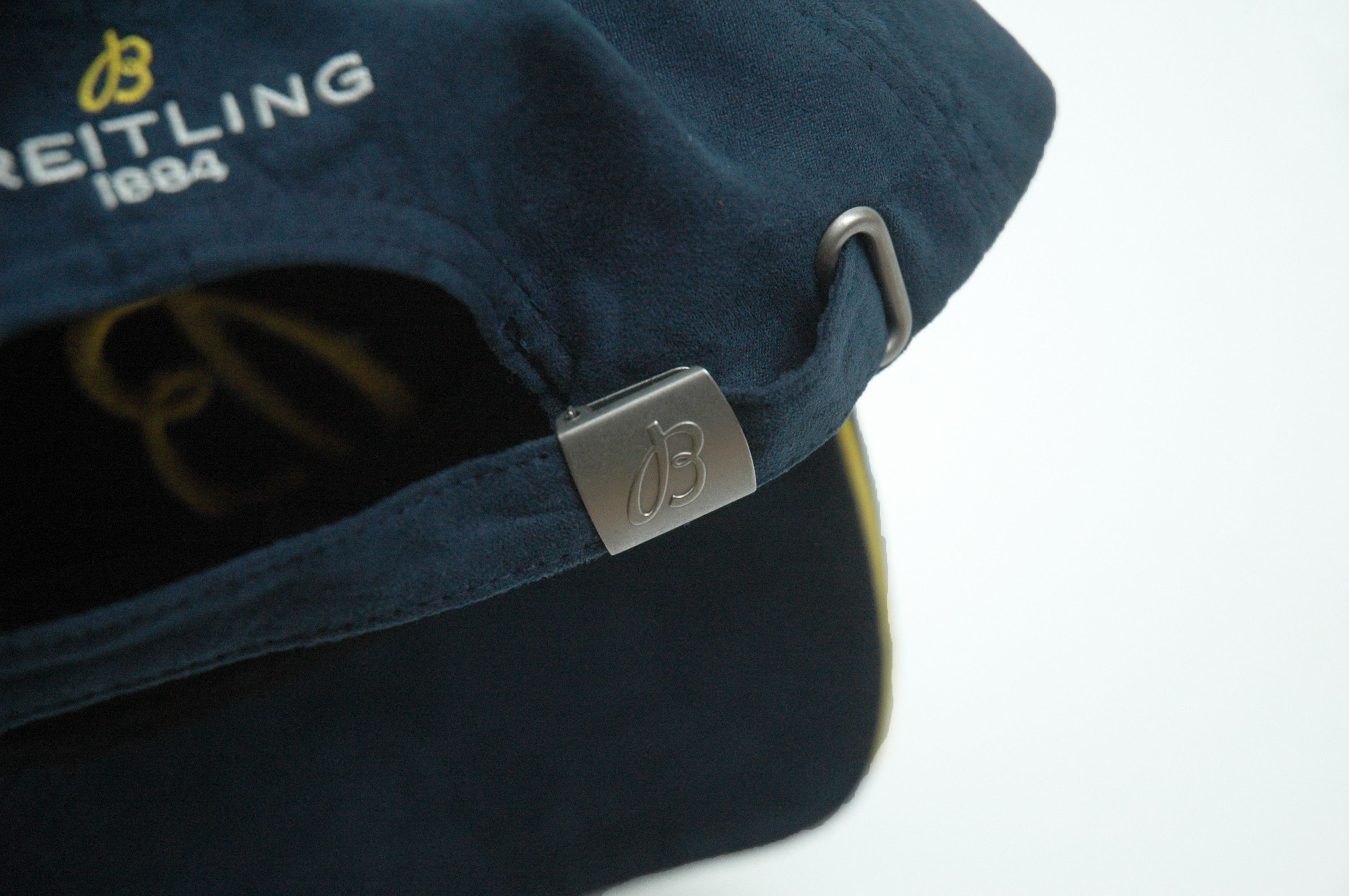 Breitling NEW Breitling Suede Logo Navy Cap Size ONE SIZE - 6 Thumbnail