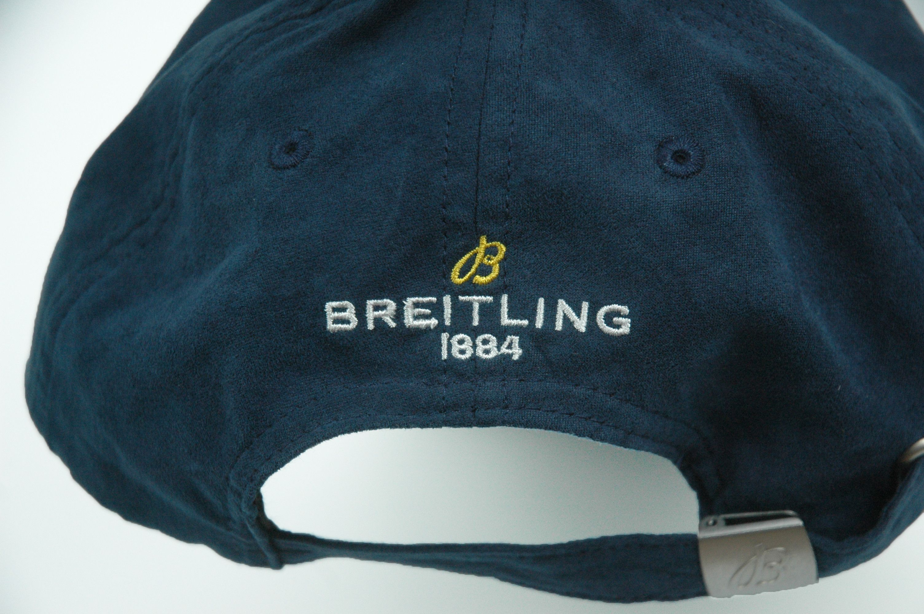 Breitling NEW Breitling Suede Logo Navy Cap Size ONE SIZE - 5 Thumbnail