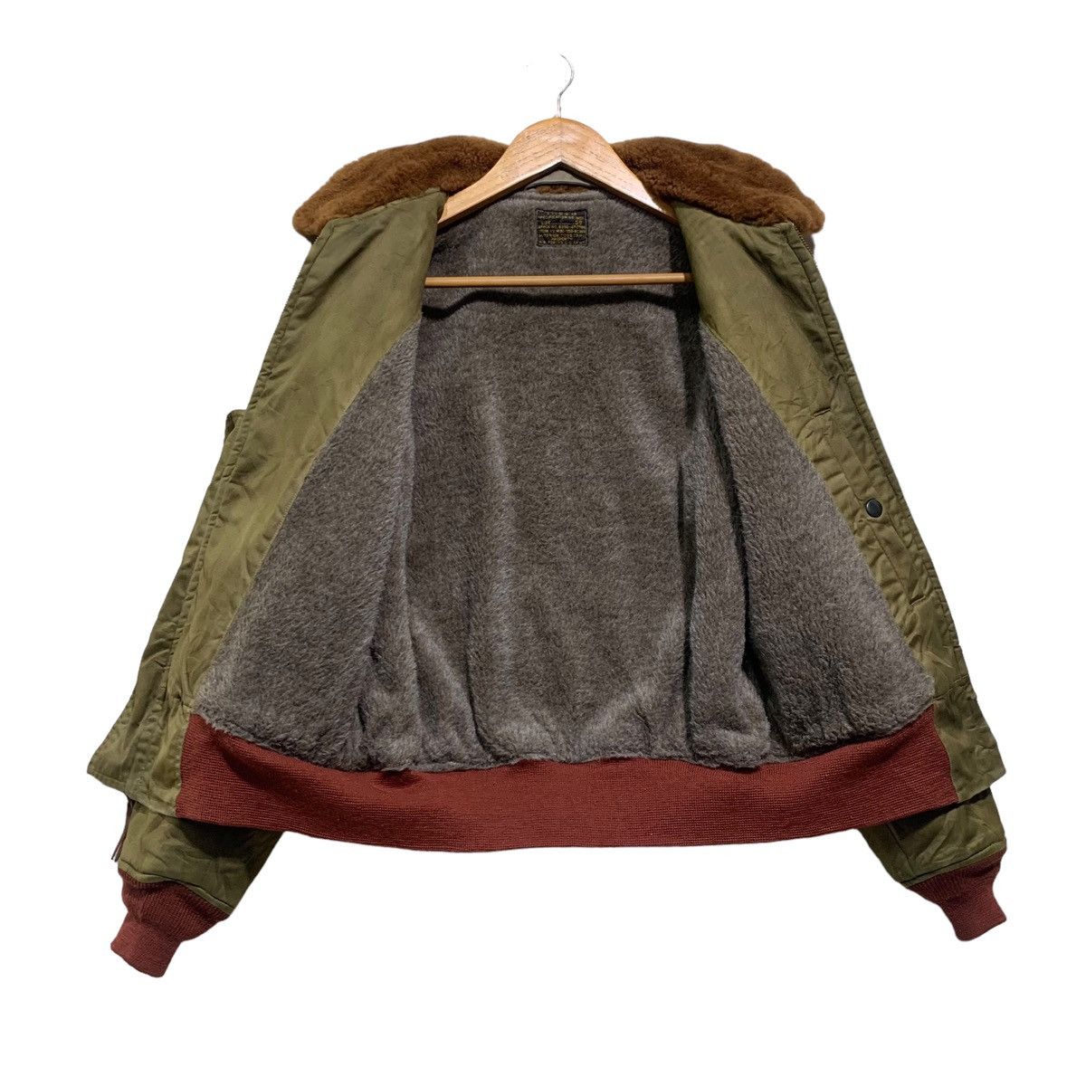 Buzz Rickson's WWll USAAF B-10 Flying Jacket Military Superior Togs Size 36 Size US S / EU 44-46 / 1 - 4 Thumbnail