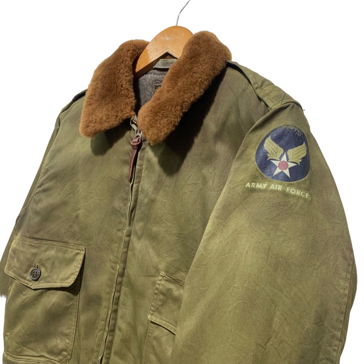 Buzz Rickson's WWll USAAF B-10 Flying Jacket Military Superior Togs Size 36 Size US S / EU 44-46 / 1 - 7 Thumbnail