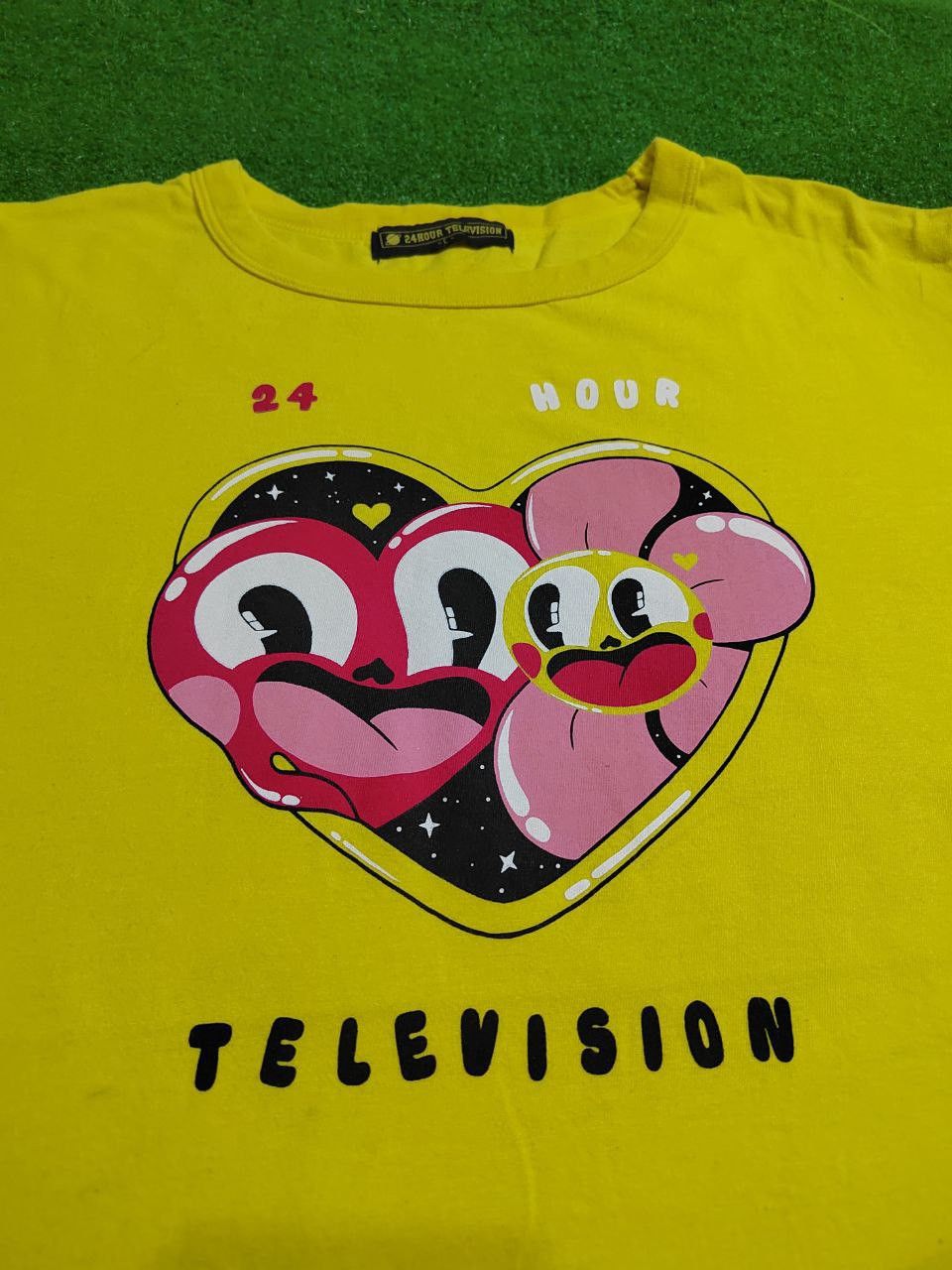 Japanese Brand × Takashi Murakami × Vintage Vintage Takashi Murakami x 24 Hour Television T-shirt Size US L / EU 52-54 / 3 - 1 Thumbnail