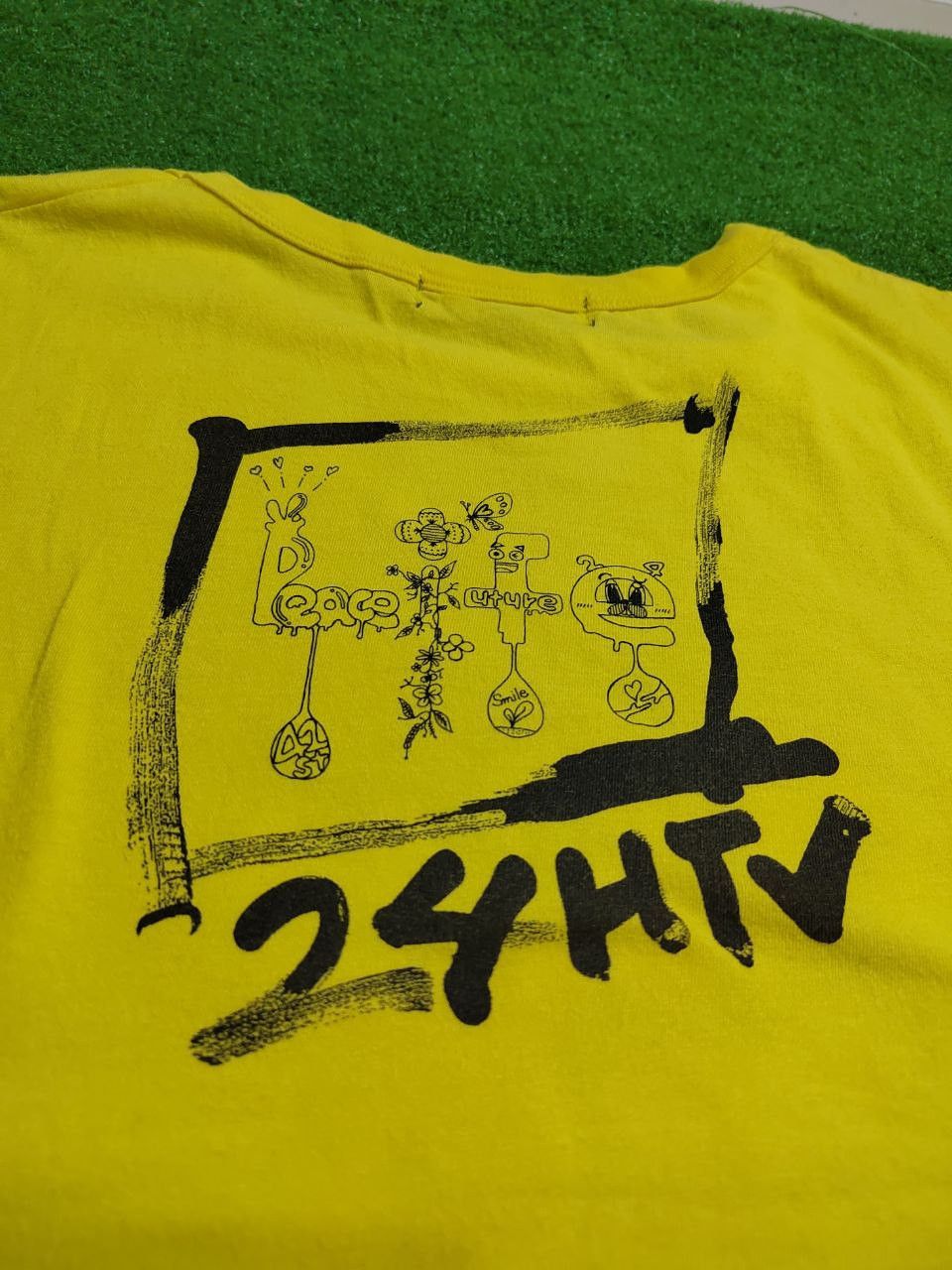 Japanese Brand × Takashi Murakami × Vintage Vintage Takashi Murakami x 24 Hour Television T-shirt Size US L / EU 52-54 / 3 - 8 Thumbnail