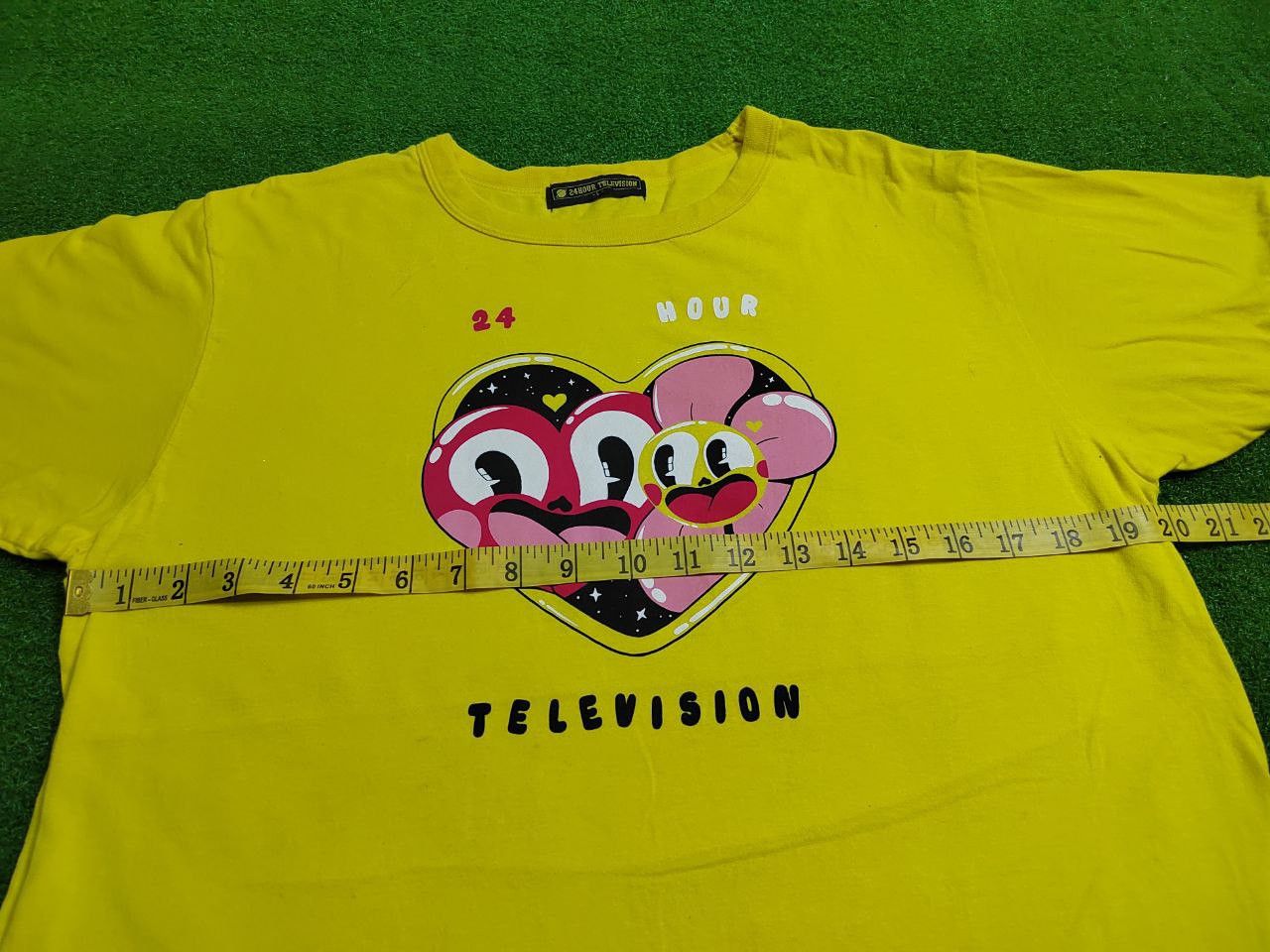 Japanese Brand × Takashi Murakami × Vintage Vintage Takashi Murakami x 24 Hour Television T-shirt Size US L / EU 52-54 / 3 - 4 Thumbnail