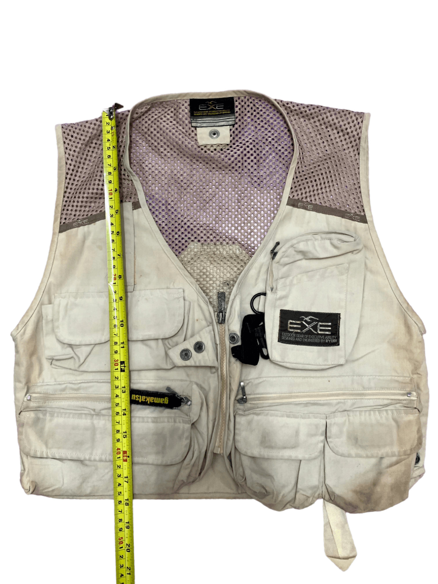 Japanese Brand Vintage Japanese Brand Outdoor Multi Pocket Tactical Vest Size US M / EU 48-50 / 2 - 12 Thumbnail