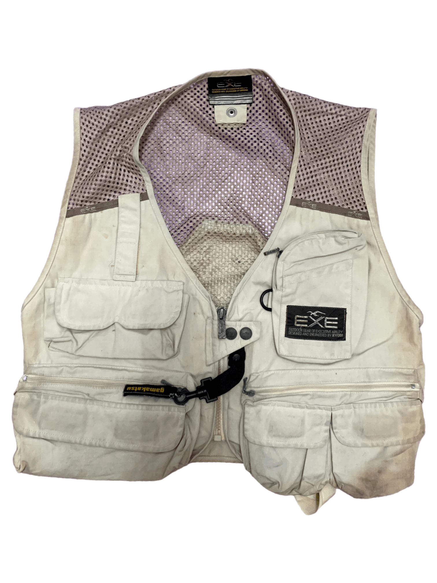 Japanese Brand Vintage Japanese Brand Outdoor Multi Pocket Tactical Vest Size US M / EU 48-50 / 2 - 1 Thumbnail