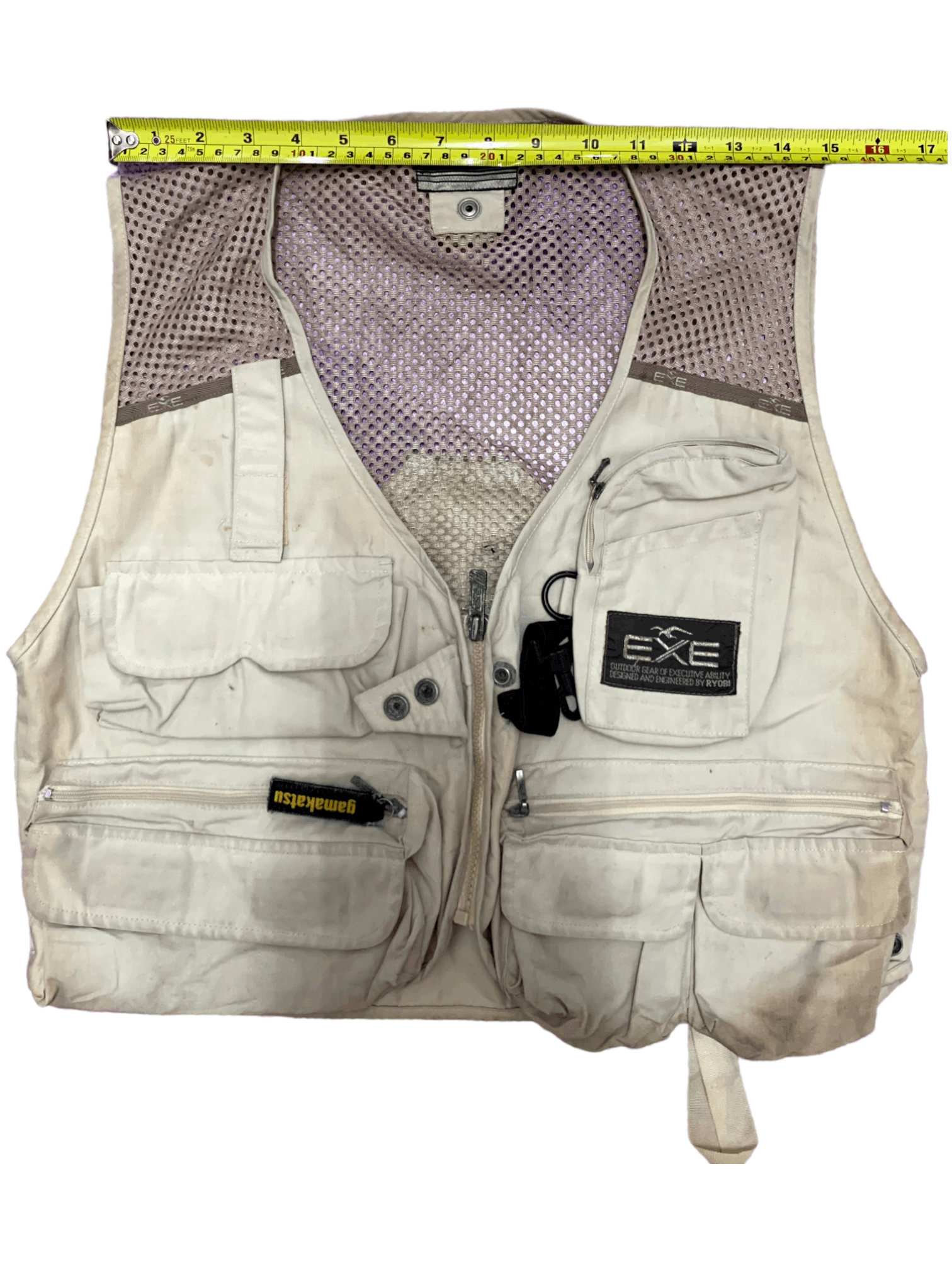 Japanese Brand Vintage Japanese Brand Outdoor Multi Pocket Tactical Vest Size US M / EU 48-50 / 2 - 7 Thumbnail
