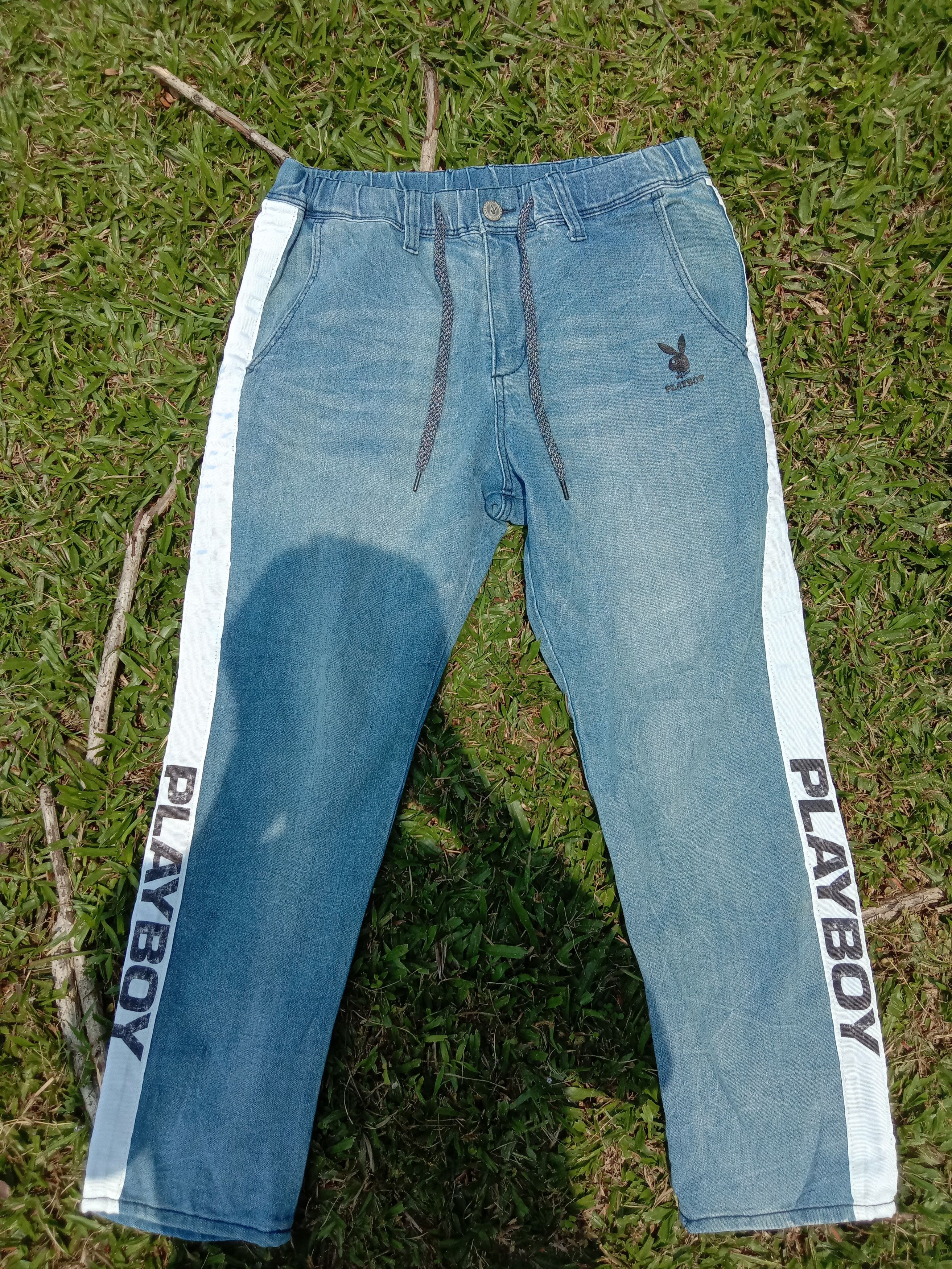 Vintage Denim Playboy Adjustable Pants