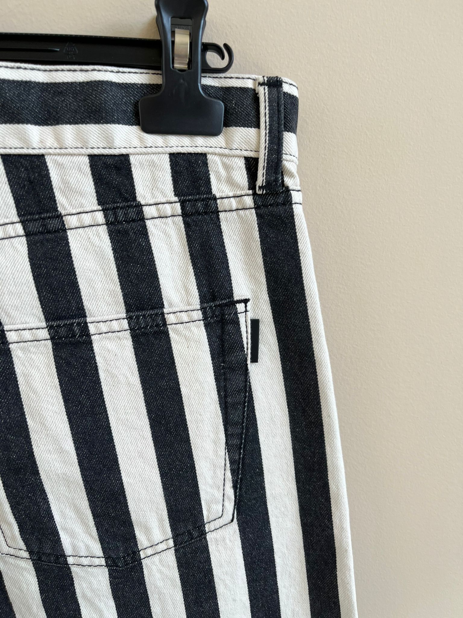 Saint Laurent Paris Jeans Pants in Black & White Color Size US 30 / EU 46 - 16 Thumbnail