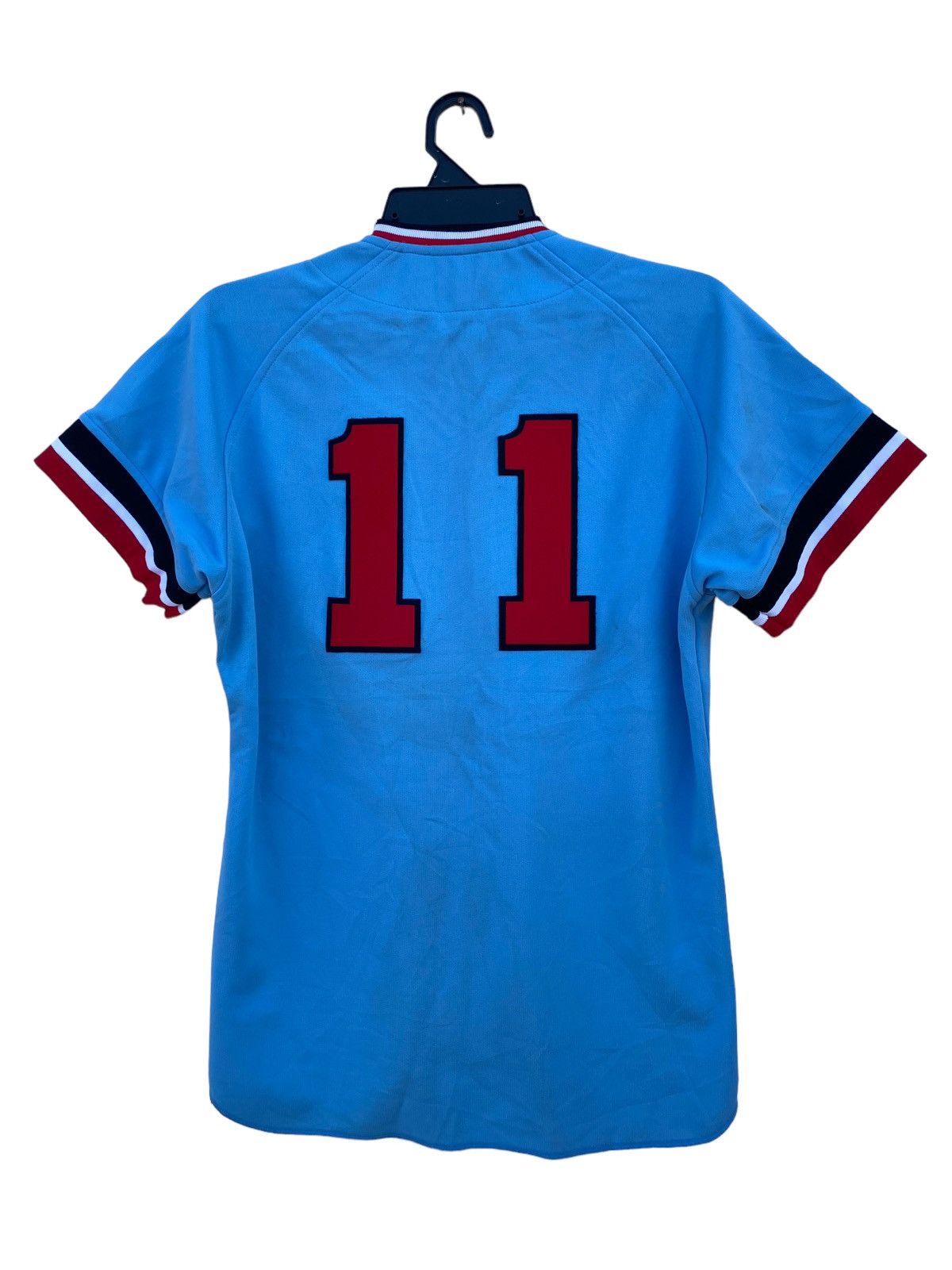 MLB Vintage Rainbow Baseball Shirt Size US M / EU 48-50 / 2 - 2 Thumbnail