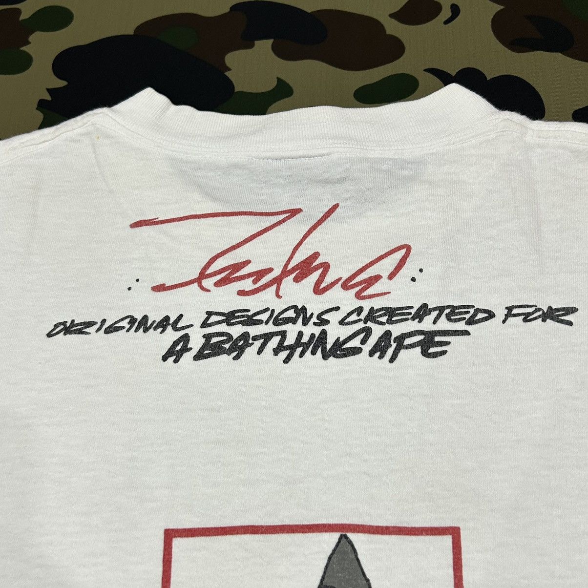 Bape × Futura Bape x Futura Unkle Mowax Surveillance Tee Size US L / EU 52-54 / 3 - 5 Thumbnail