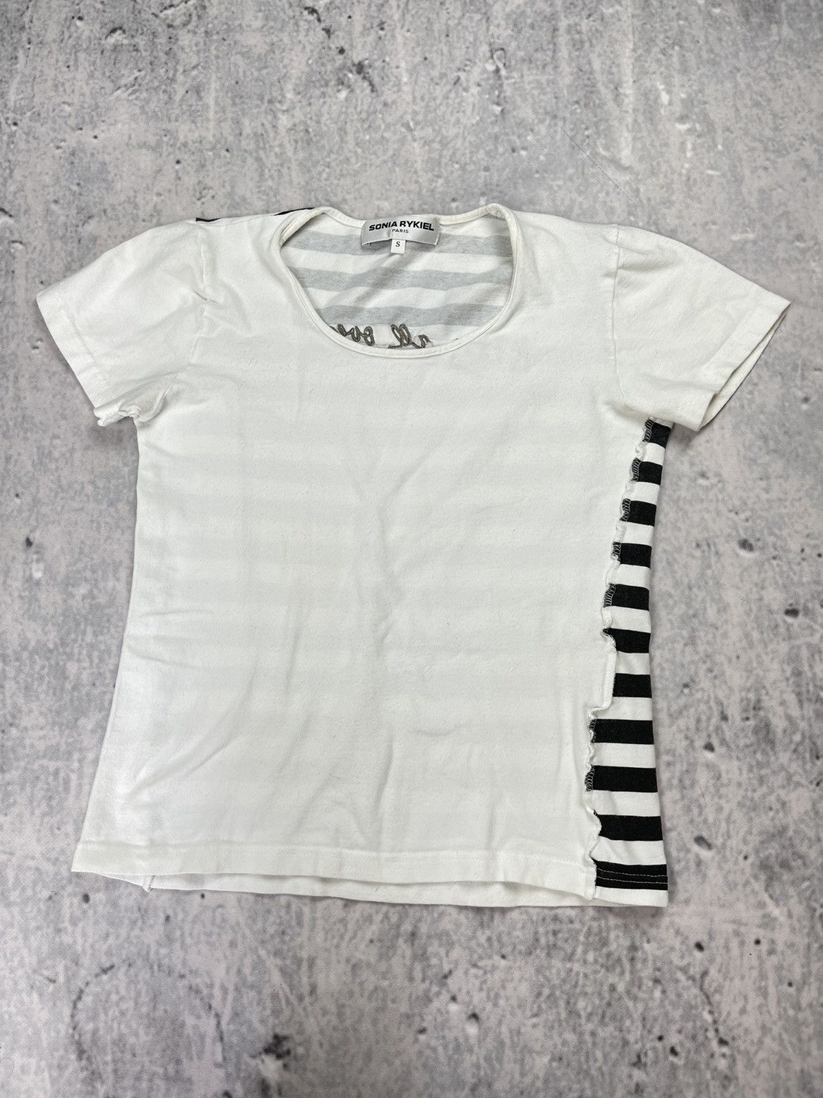 Sonia Rykiel Sonia Rykiel Paris tee vintage Size S / US 4 / IT 40 - 1 Thumbnail