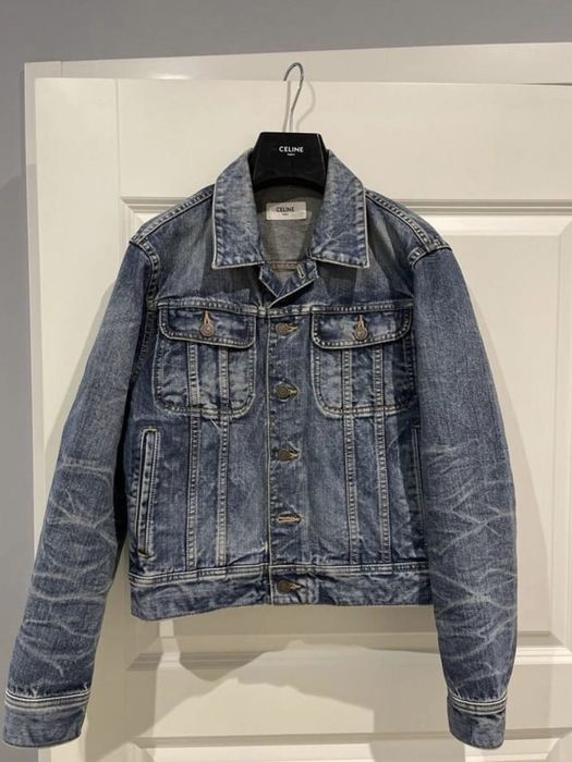 Celine GRAIL! Celine Trucker Denim Wash Jacket | Grailed