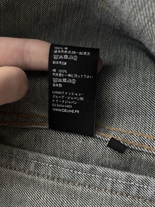 Celine GRAIL! Celine Trucker Denim Wash Jacket | Grailed