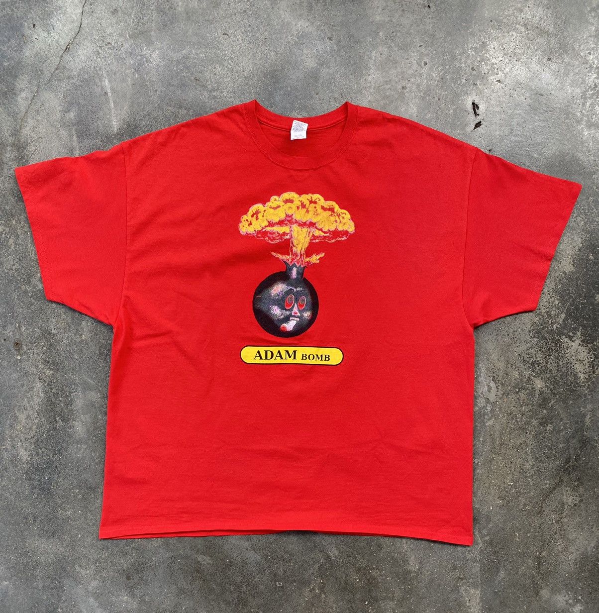Vintage Vintage Garbage Pail Kids Adam Bomb Oversized Tees Size US XXL / EU 58 / 5 - 1 Thumbnail